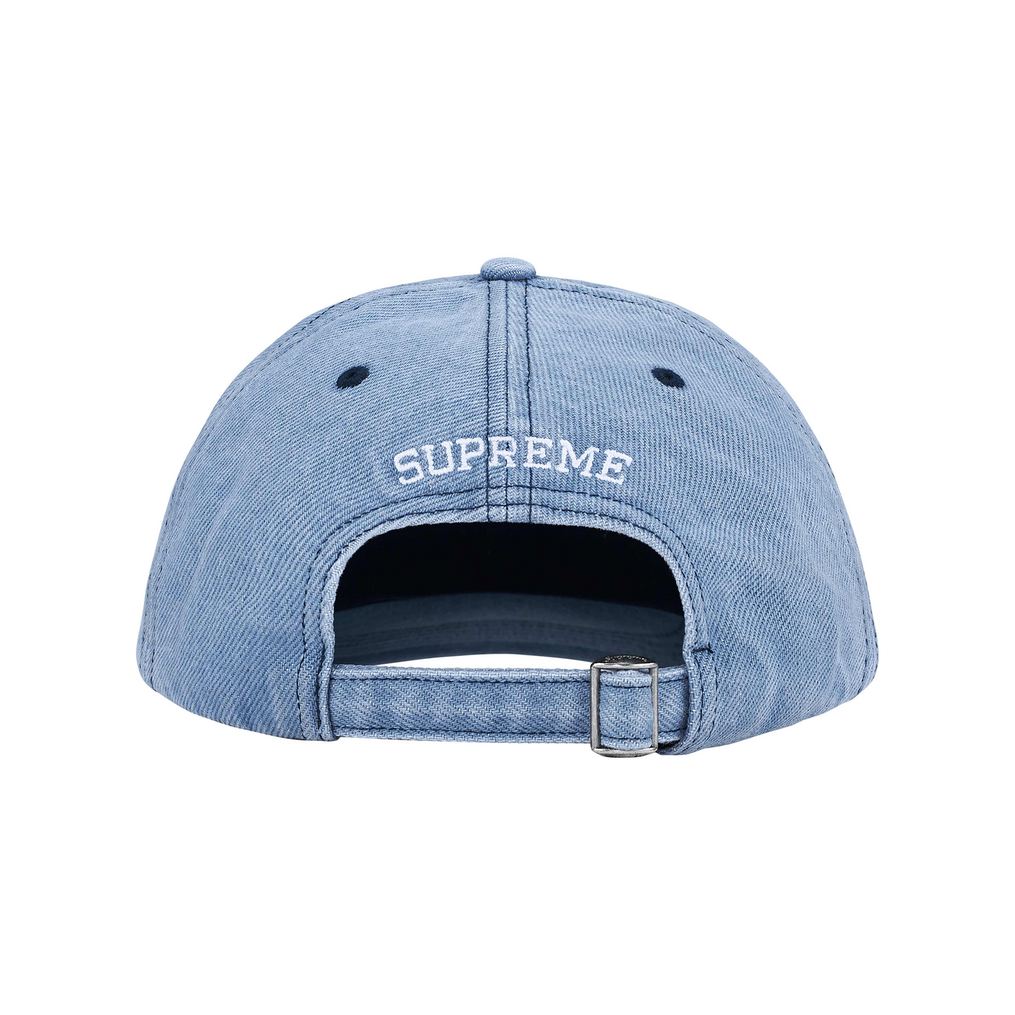 Supreme License Plate 6-Panel Cap Denim (SS25)