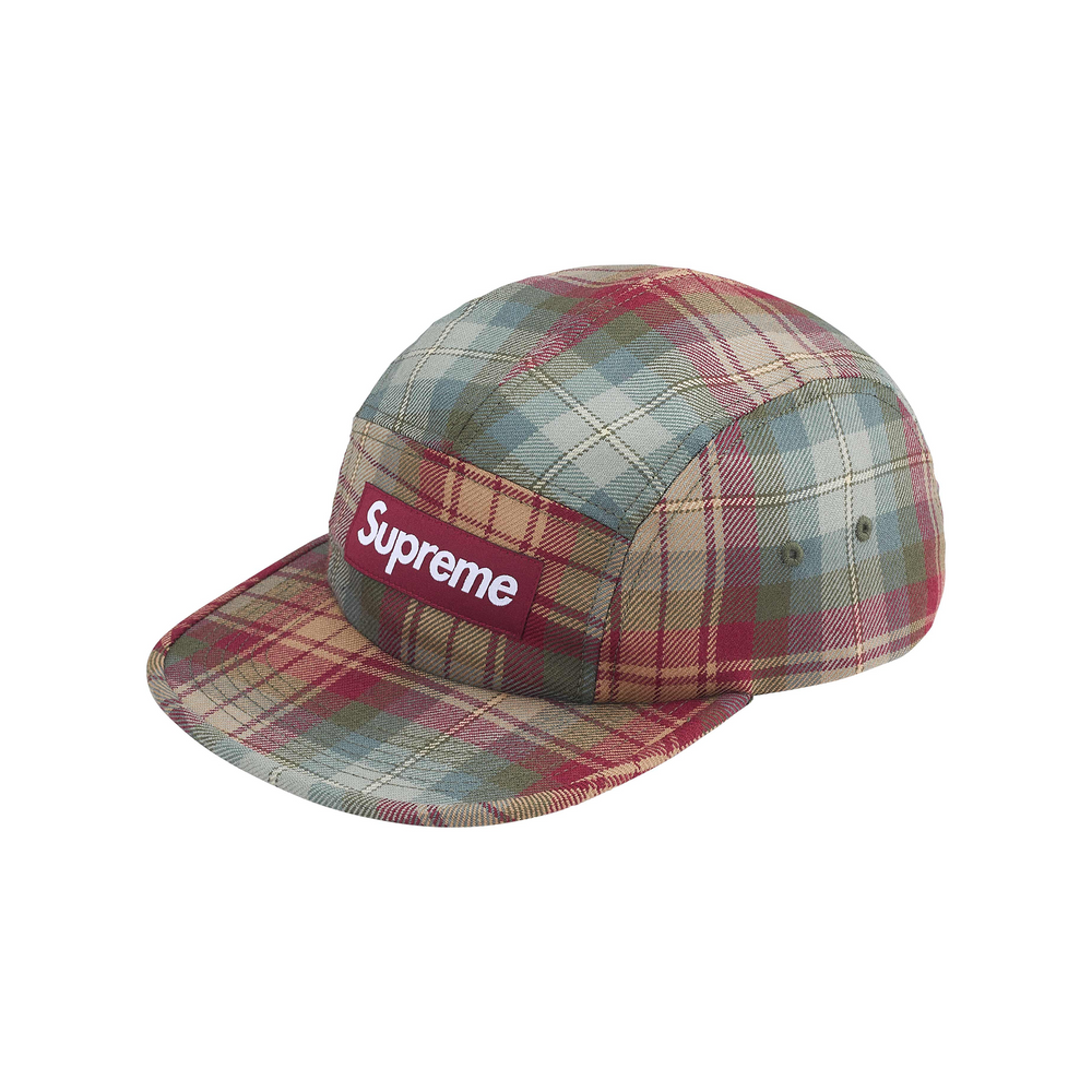 Supreme Lochcarron Camp Cap Olive (FW25)