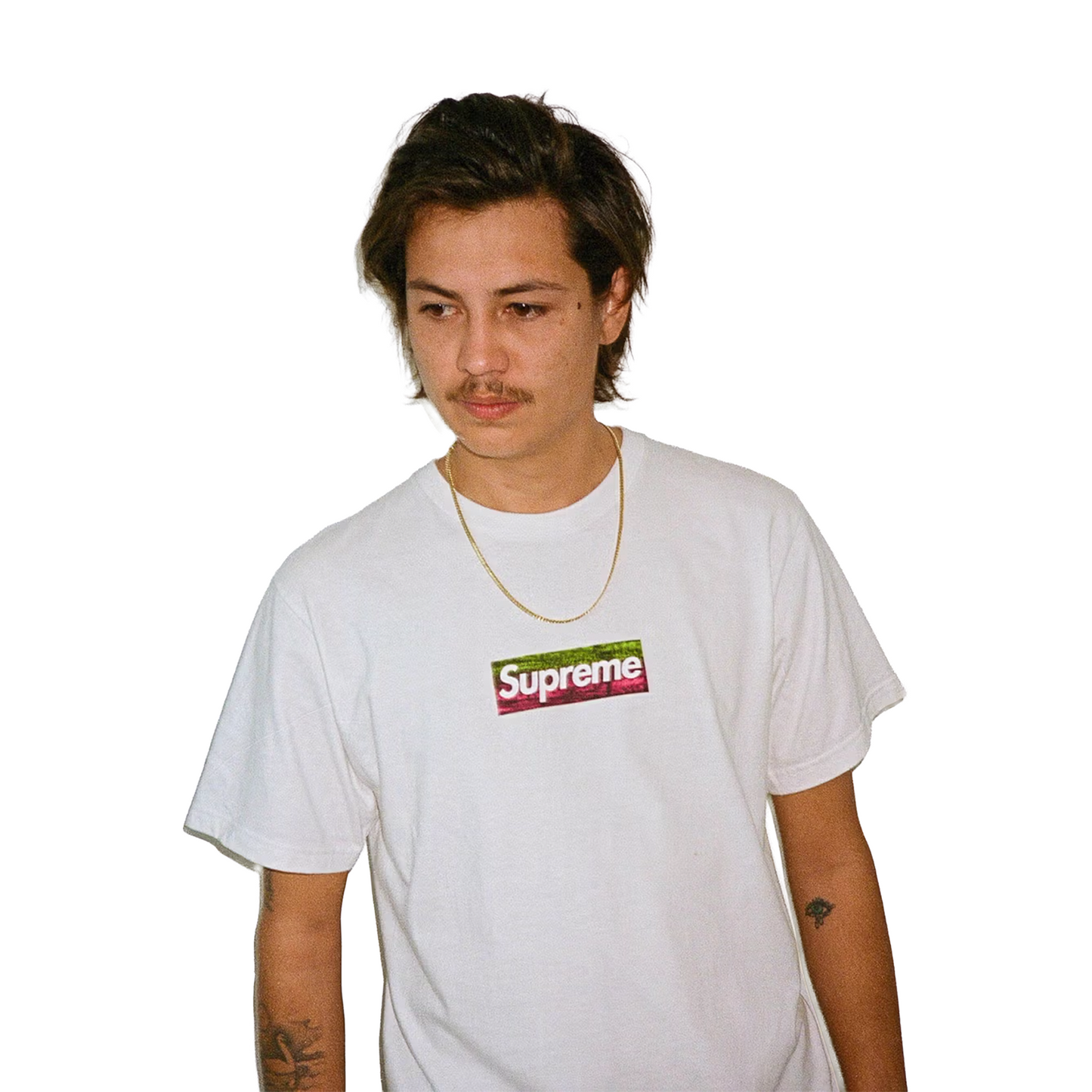 Supreme Los Angeles Fire Relief Box Logo Tee White (SS25)