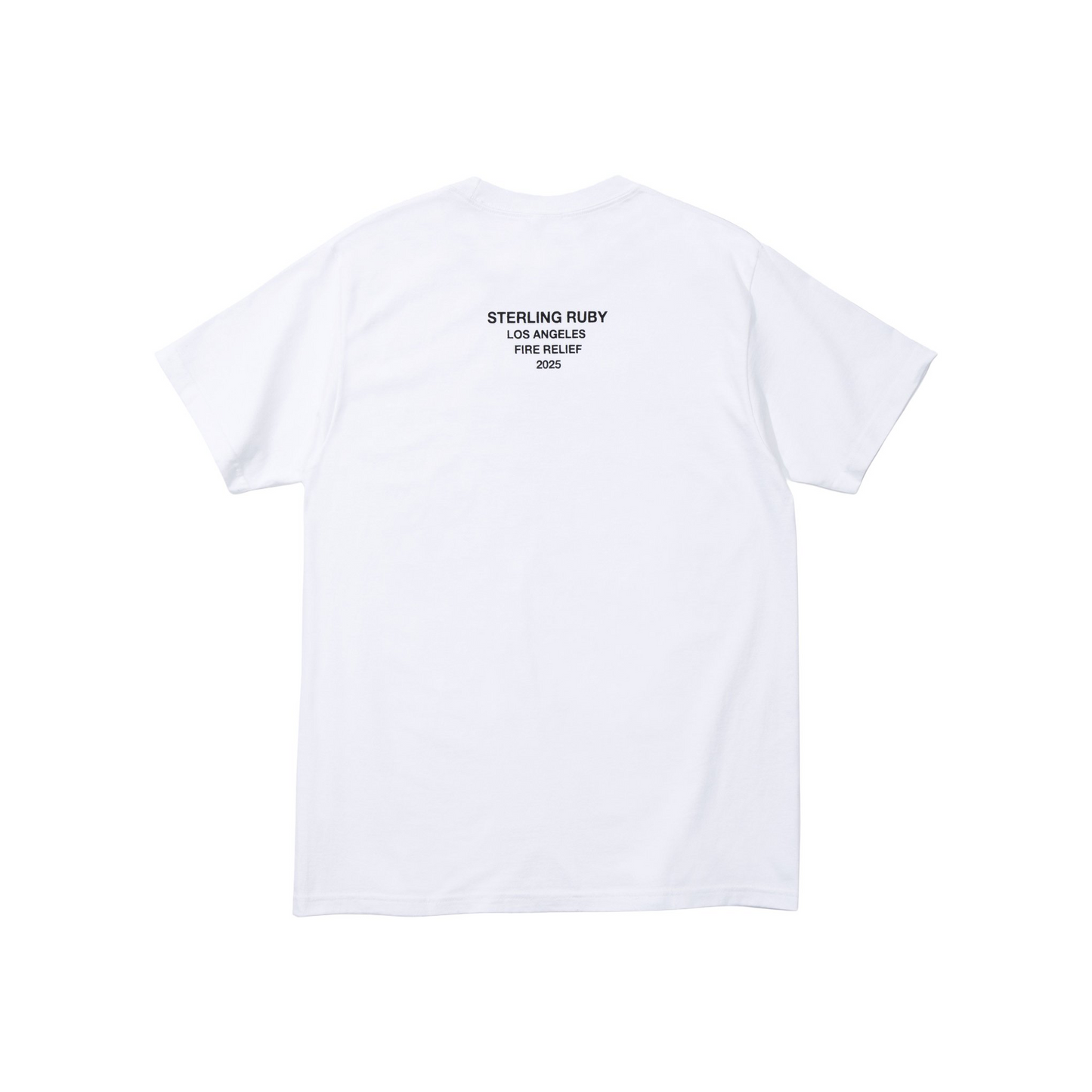 Supreme Los Angeles Fire Relief Box Logo Tee White (SS25)