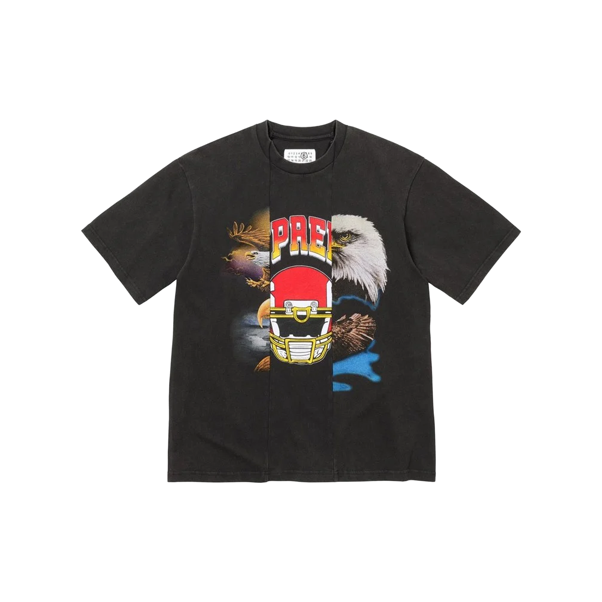 Supreme®/MM6 Maison Margiela Split Short Sleeved Tee Black (SS26
