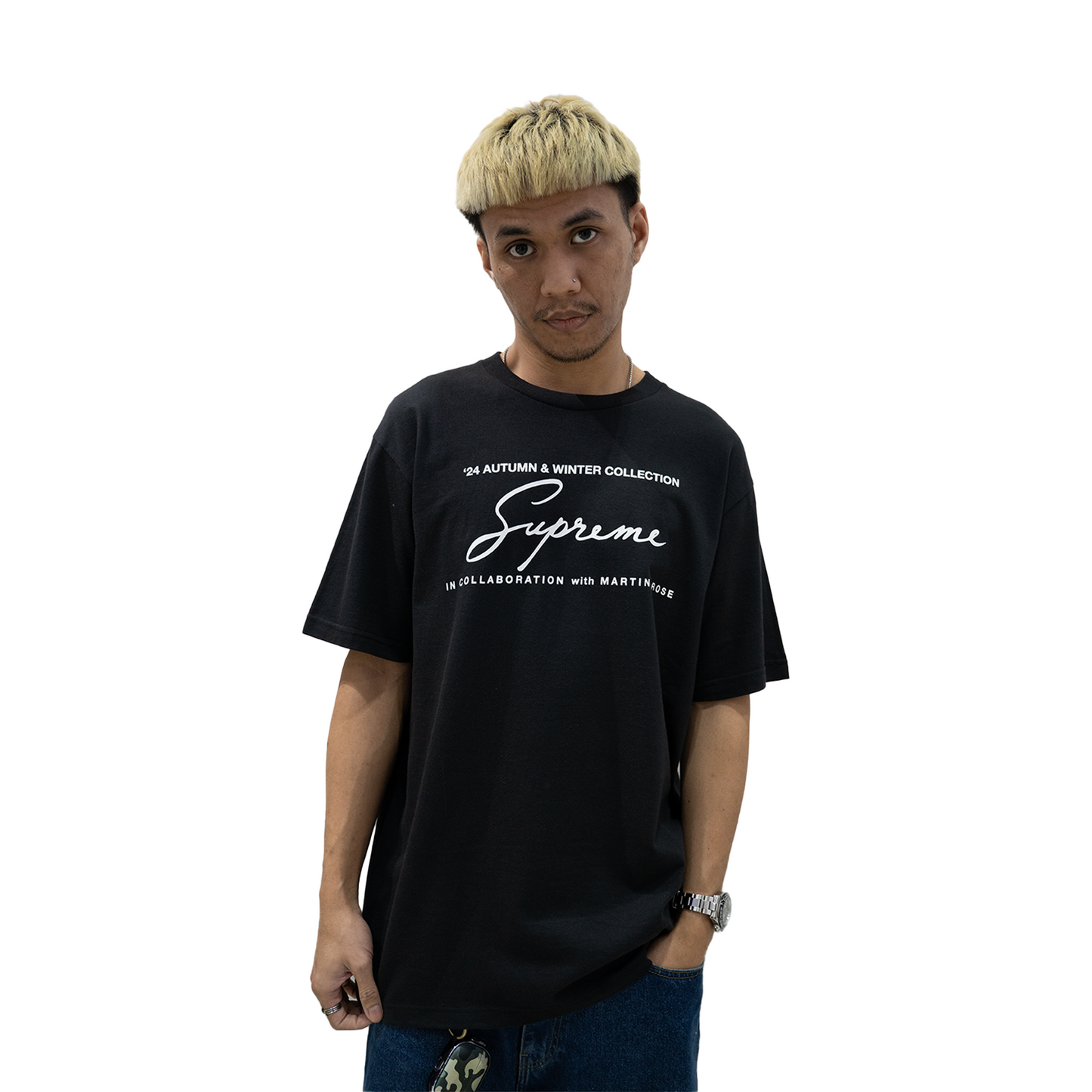Supreme Martine Rose Tee Black (FW24)