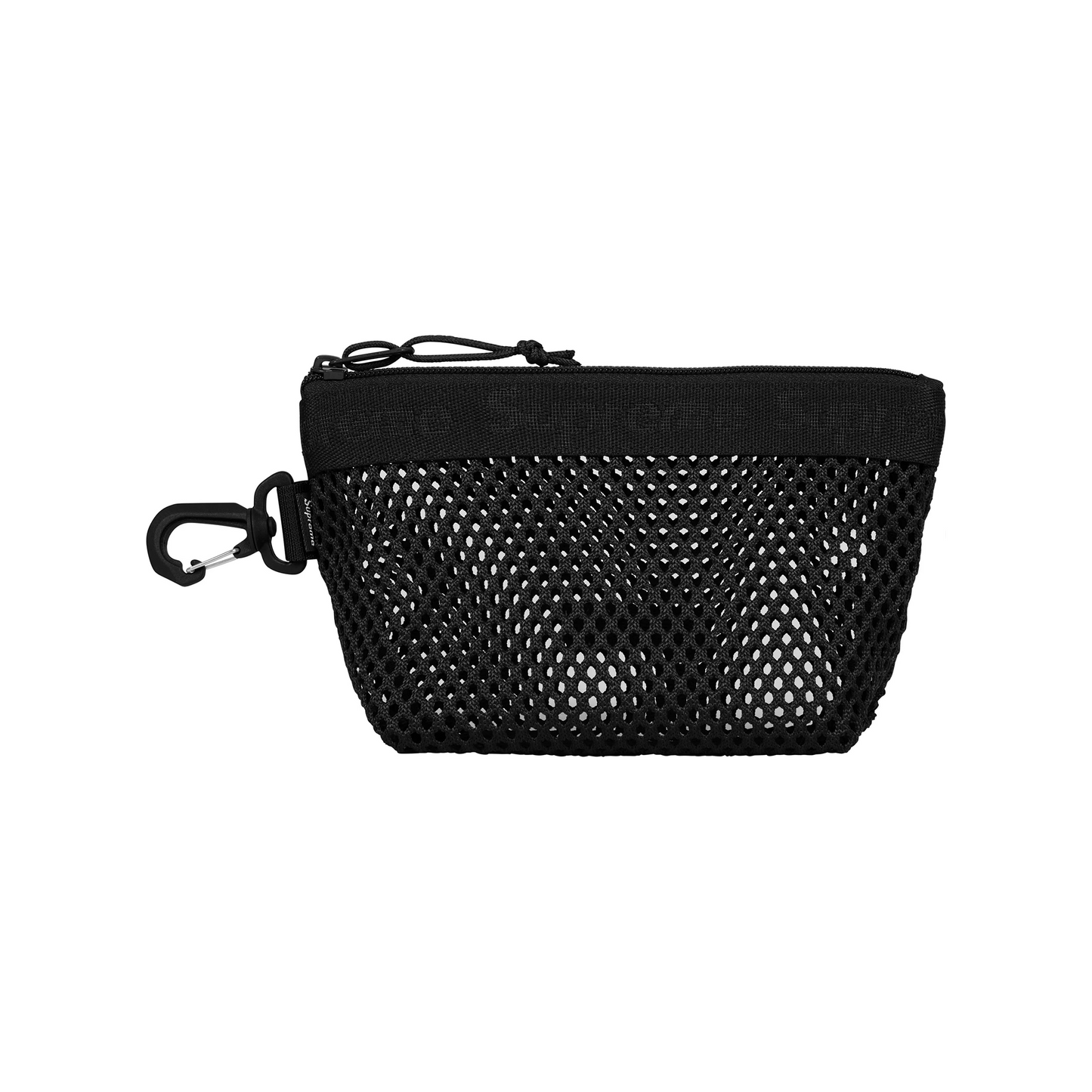 Supreme Mesh Mini Pouch Bag Black (SS25)