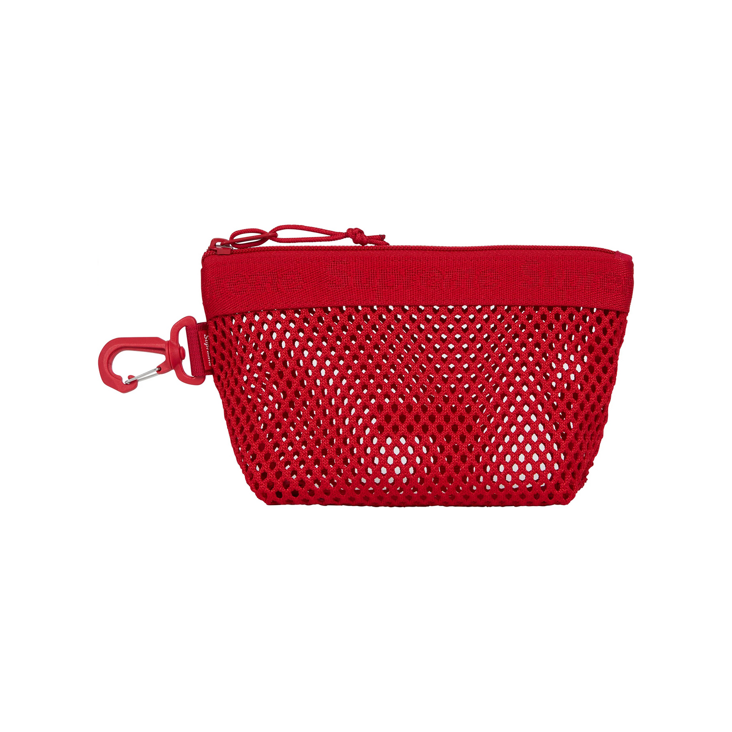 Supreme Mesh Mini Pouch Bag Red (SS25)