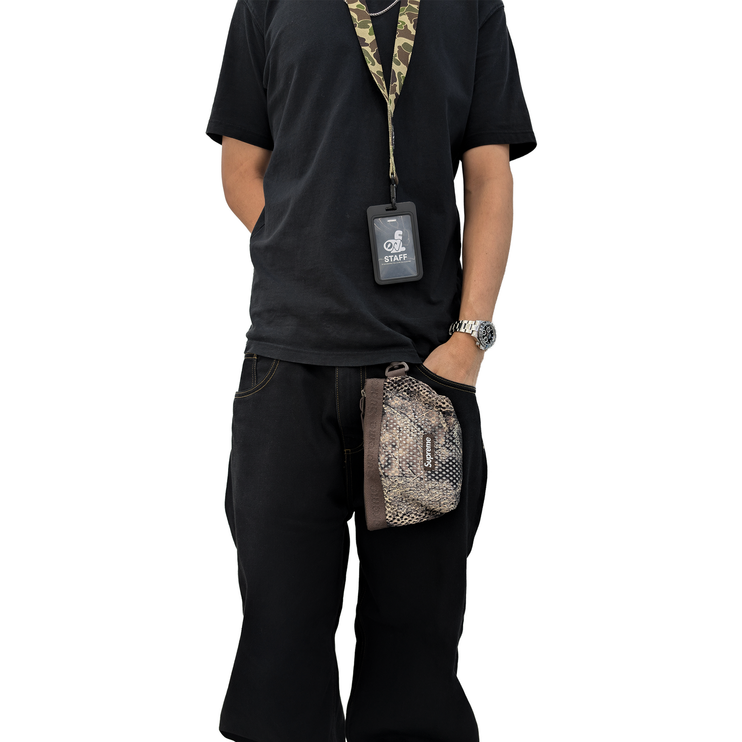 Supreme Mesh Mini Pouch Bag TrueTimber® Kanati Camo (SS25)