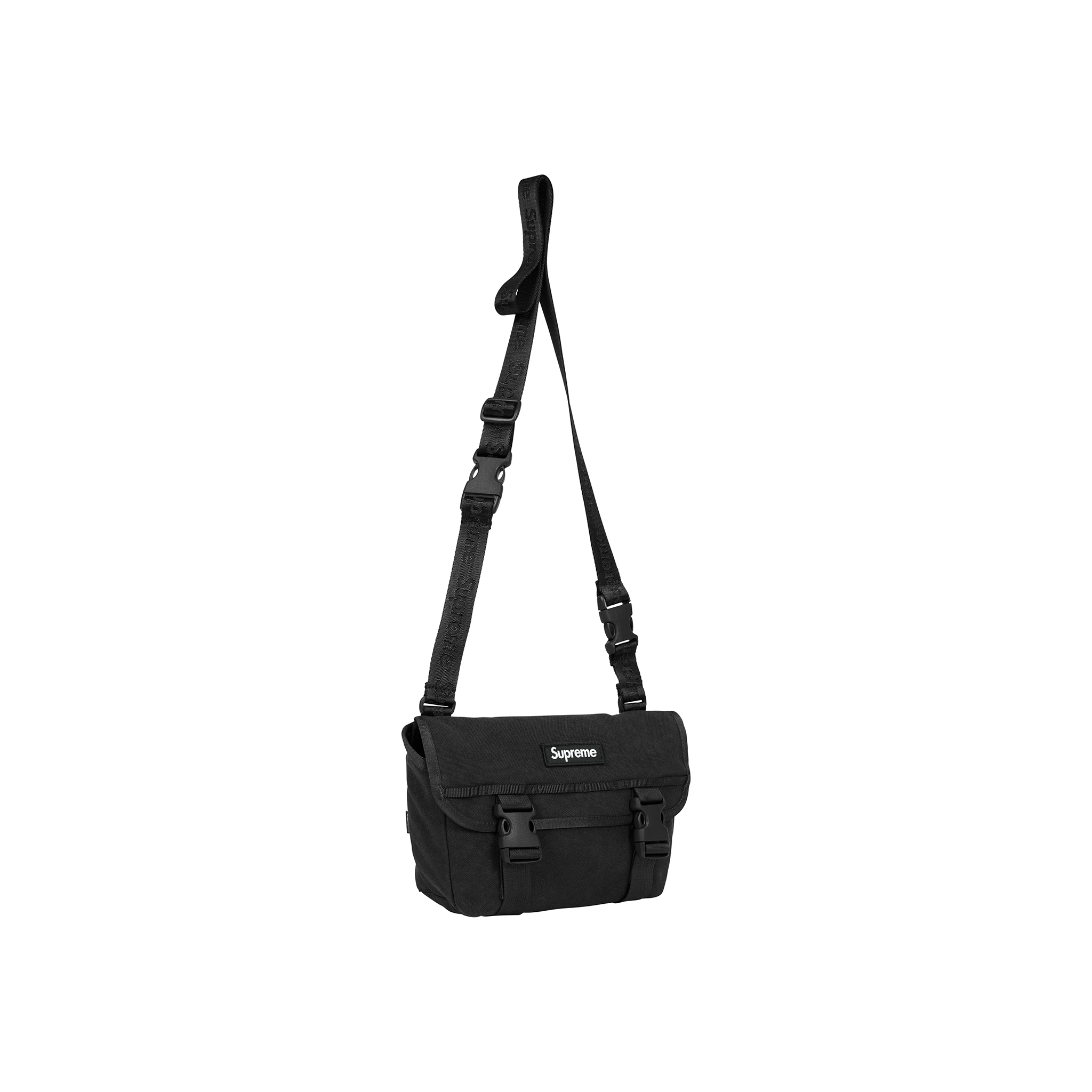 Supreme Mini Messenger Bag Black (SS25) – STEALPLUG KL Supreme Mini Messenger Bag Black (SS25) – STEALPLUG KL