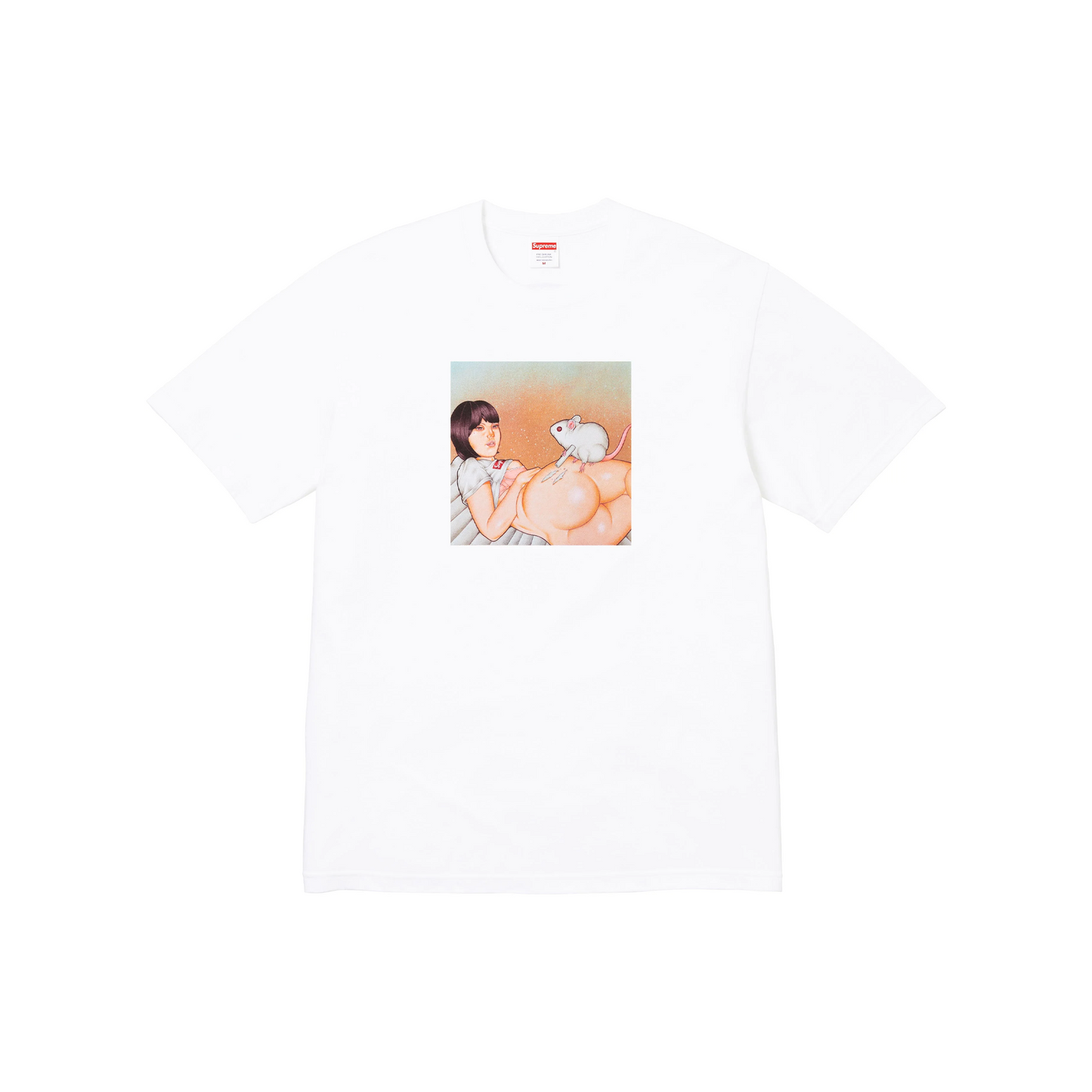 Supreme Mouse Tee White (SS25)