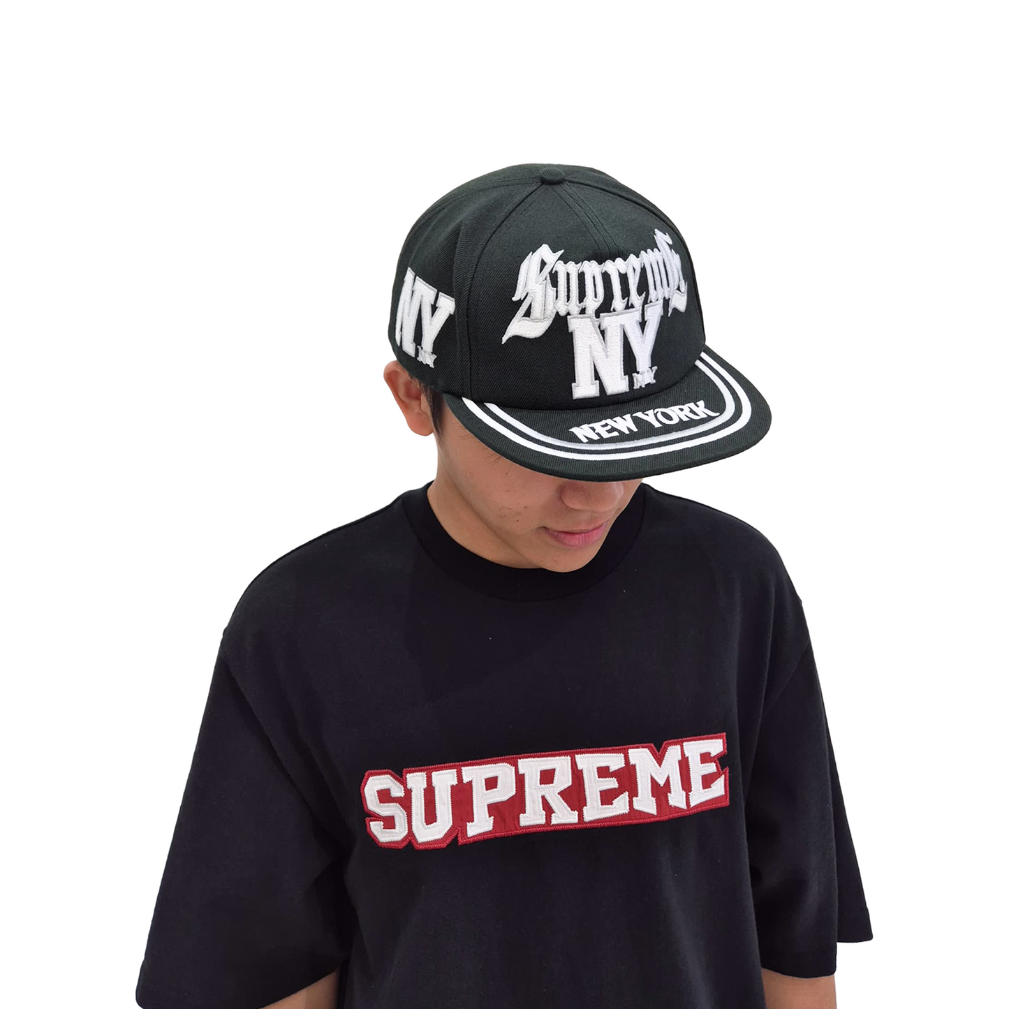 Supreme New York 6-Panel Cap Black (SS25)