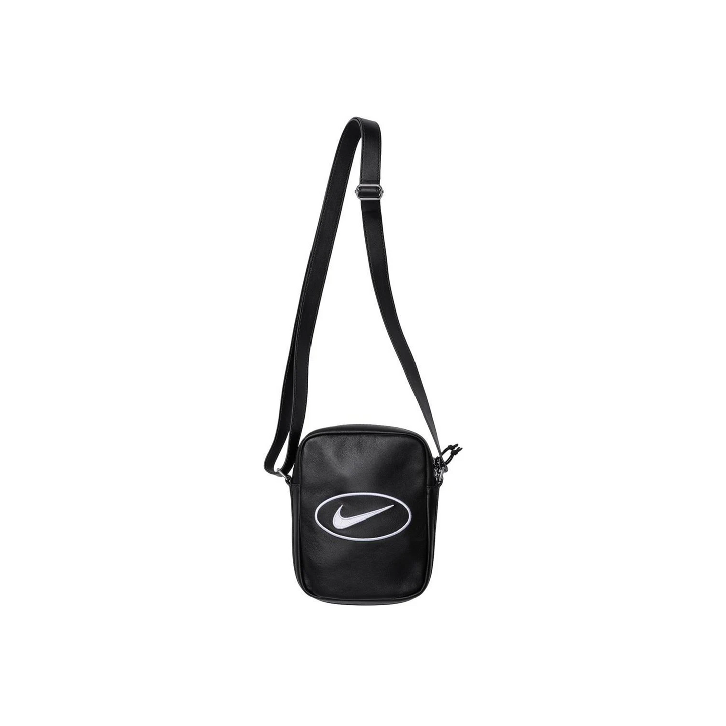 Supreme Nike Leather Shoulder Bag Black (SS25)