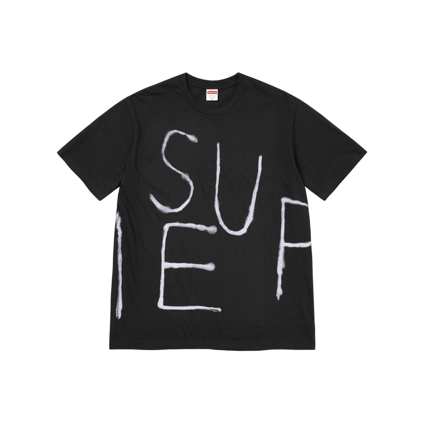Supreme Painted Tee Black (SS25)