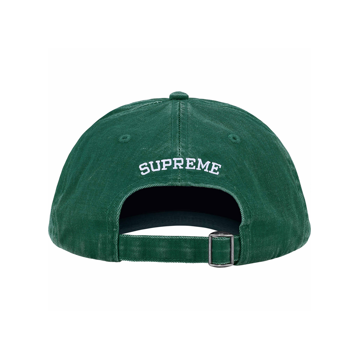 Supreme Pigment Coated S Logo 6-Panel Cap Dark Green (SS25)