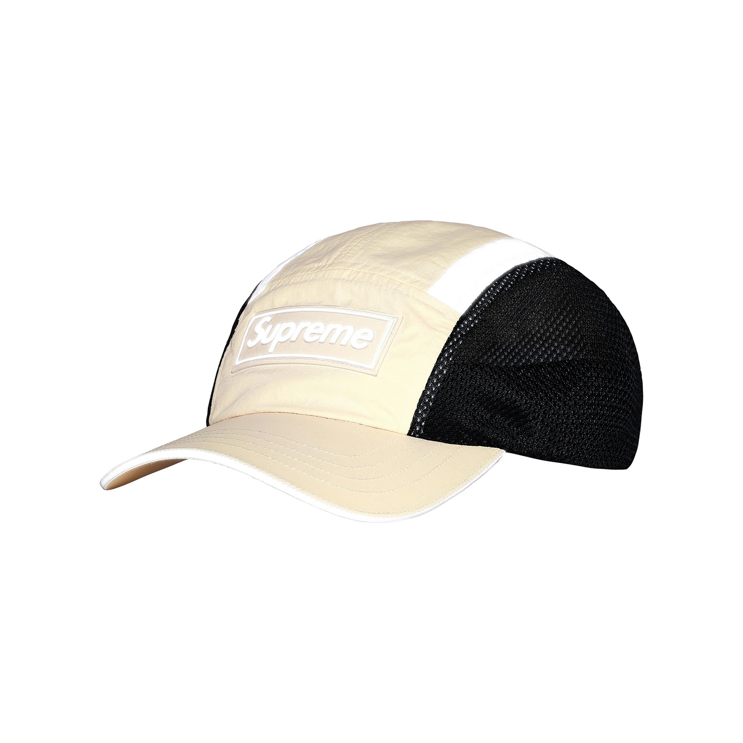 Supreme Side Mesh Camp Cap Cream (SS25)