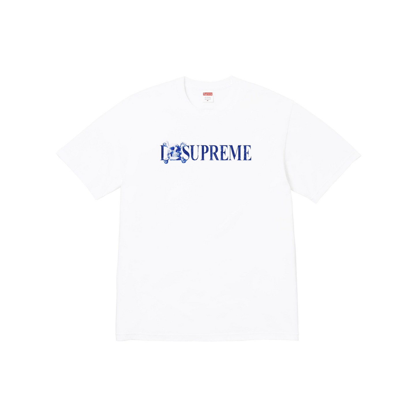 Supreme Skull Tee White (FW25)
