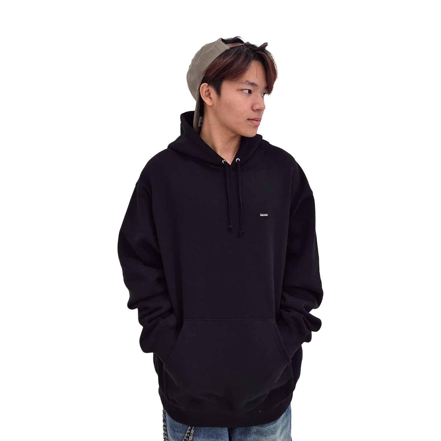 Supreme Small Box Hoodie Black (SS25)