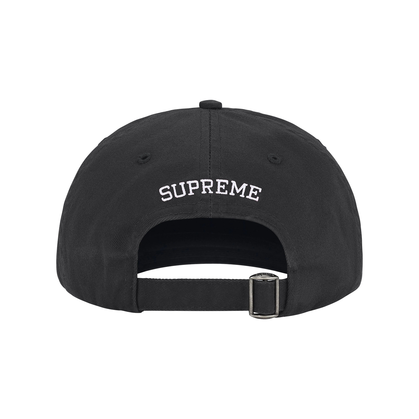 Supreme Splatter 6-Panel Cap Black (FW25)