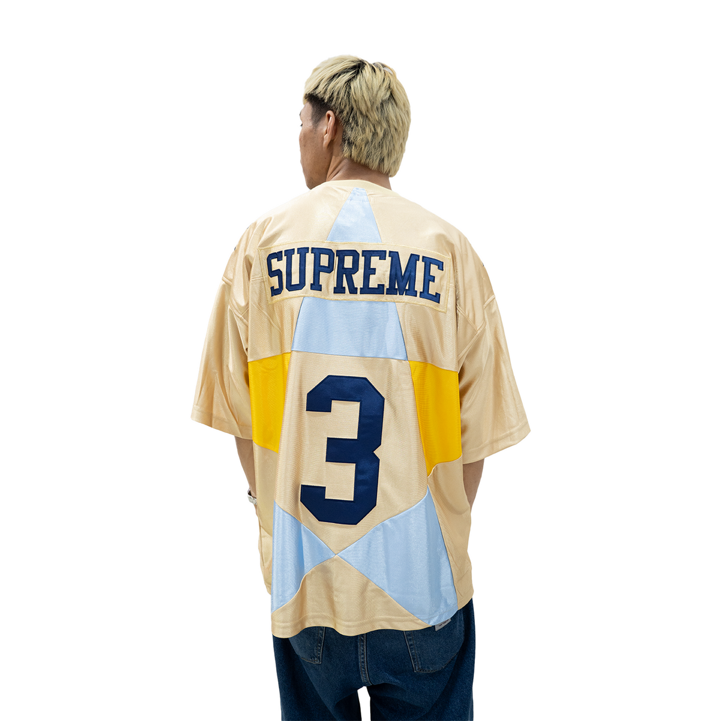 Supreme Star Football Jersey Gold (FW24)