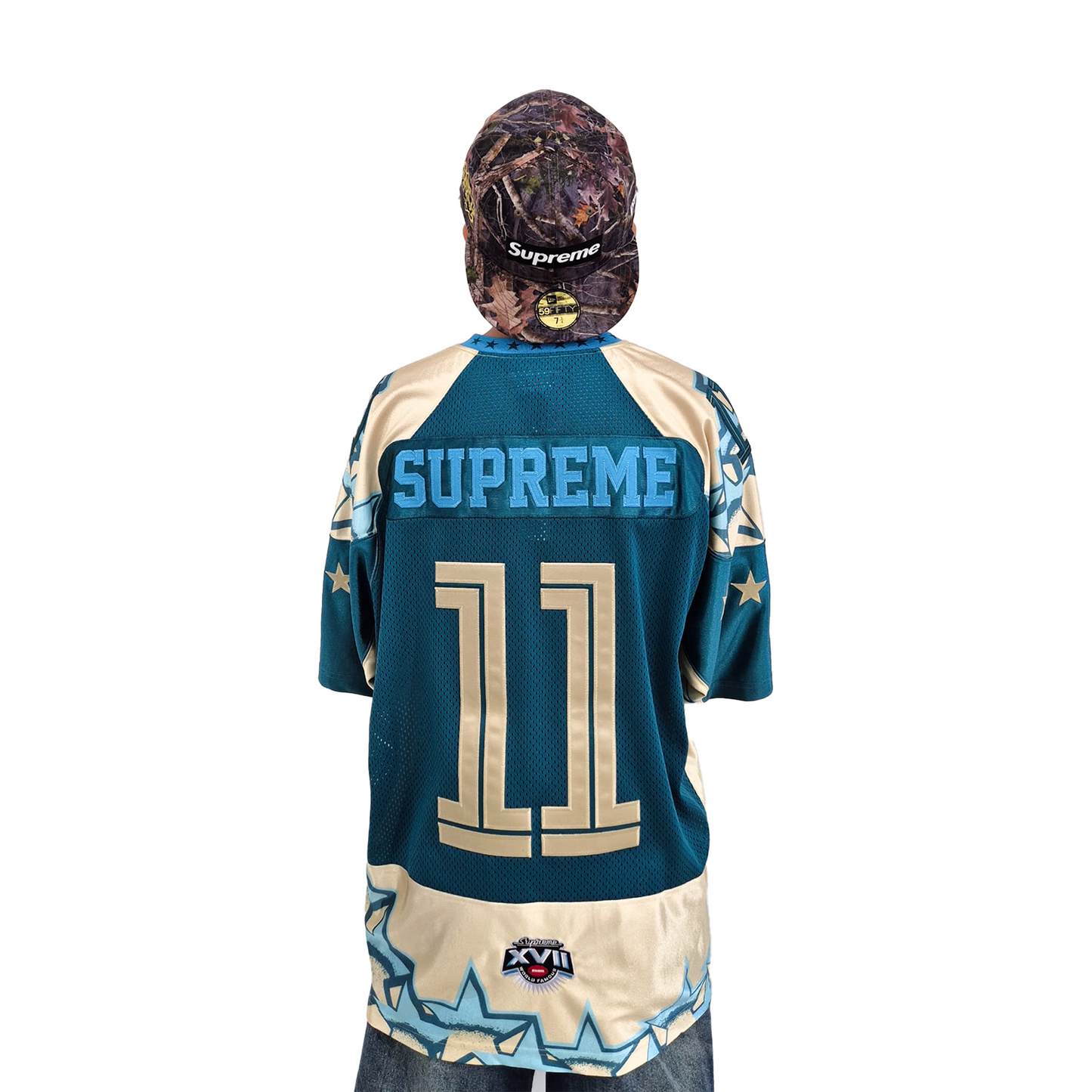 Supreme Stars Football Jersey Gold (SS25)