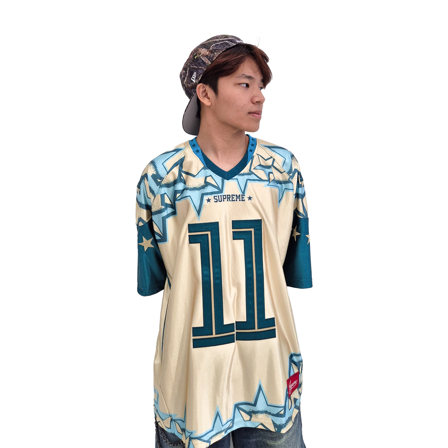 Supreme Stars Football Jersey Gold (SS25)