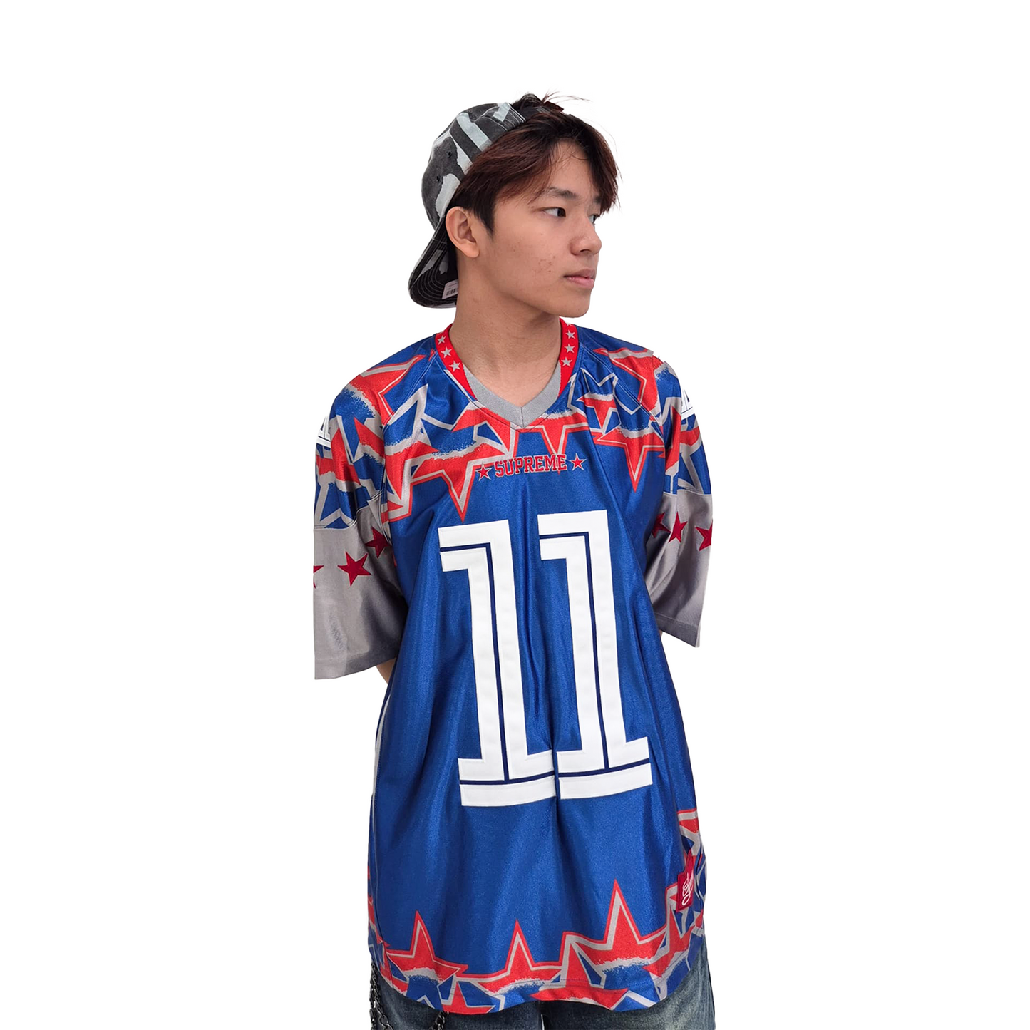 Supreme Stars Football Jersey Royal (SS25)