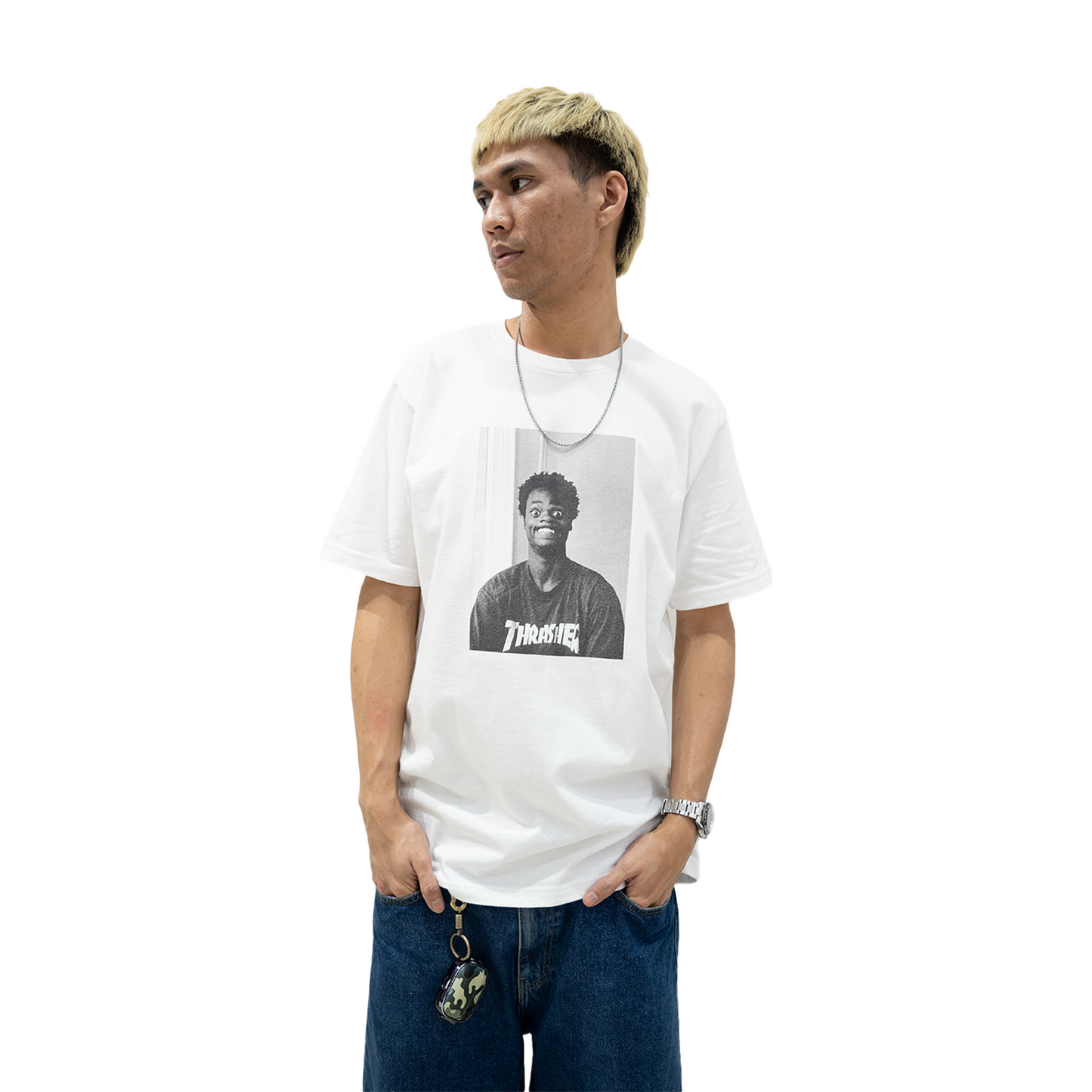 Supreme Thrasher Harold Tee White (FW24)
