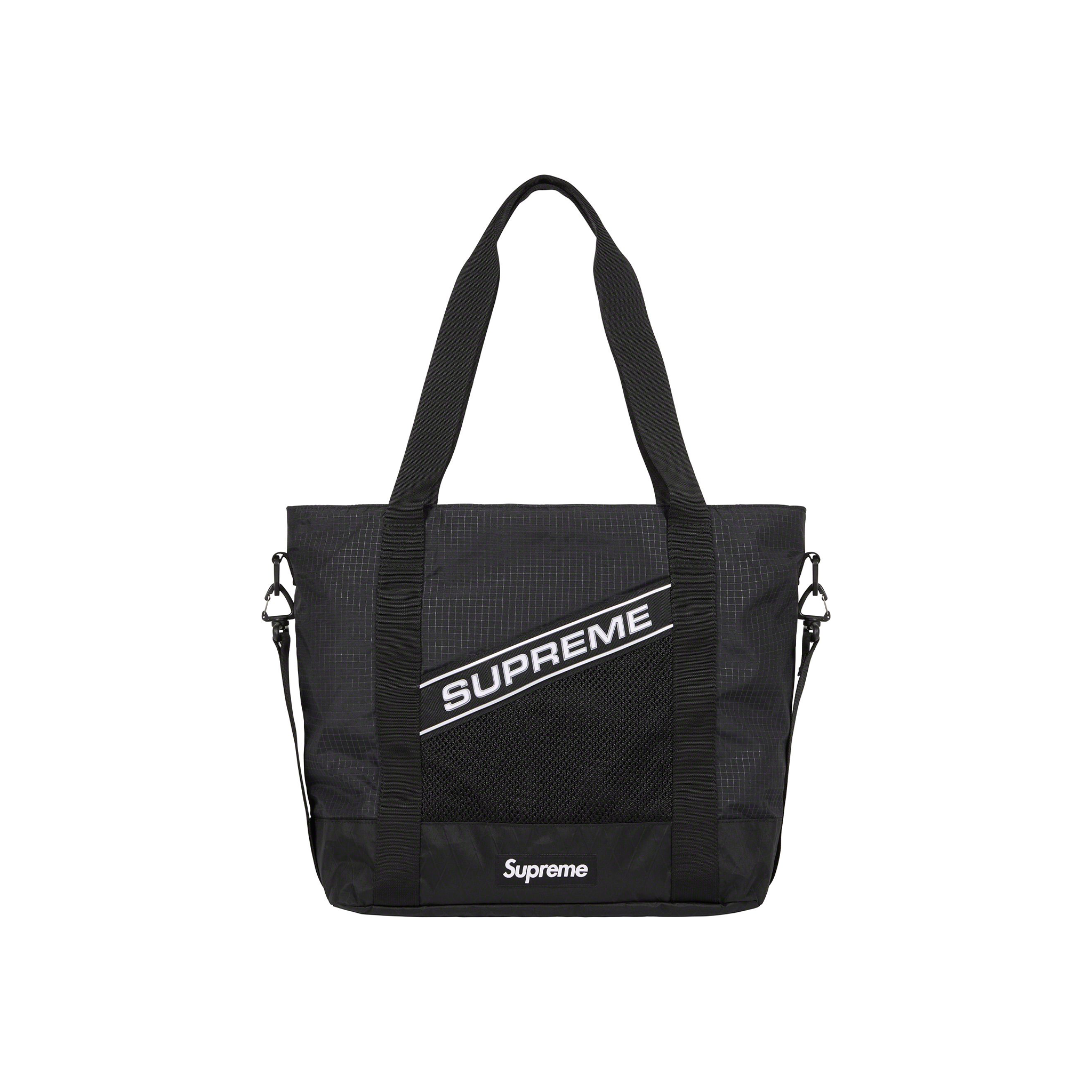 Supreme Tote Bag Black (FW23) – STEALPLUG KL Supreme Tote Bag Black (FW23) – STEALPLUG KL