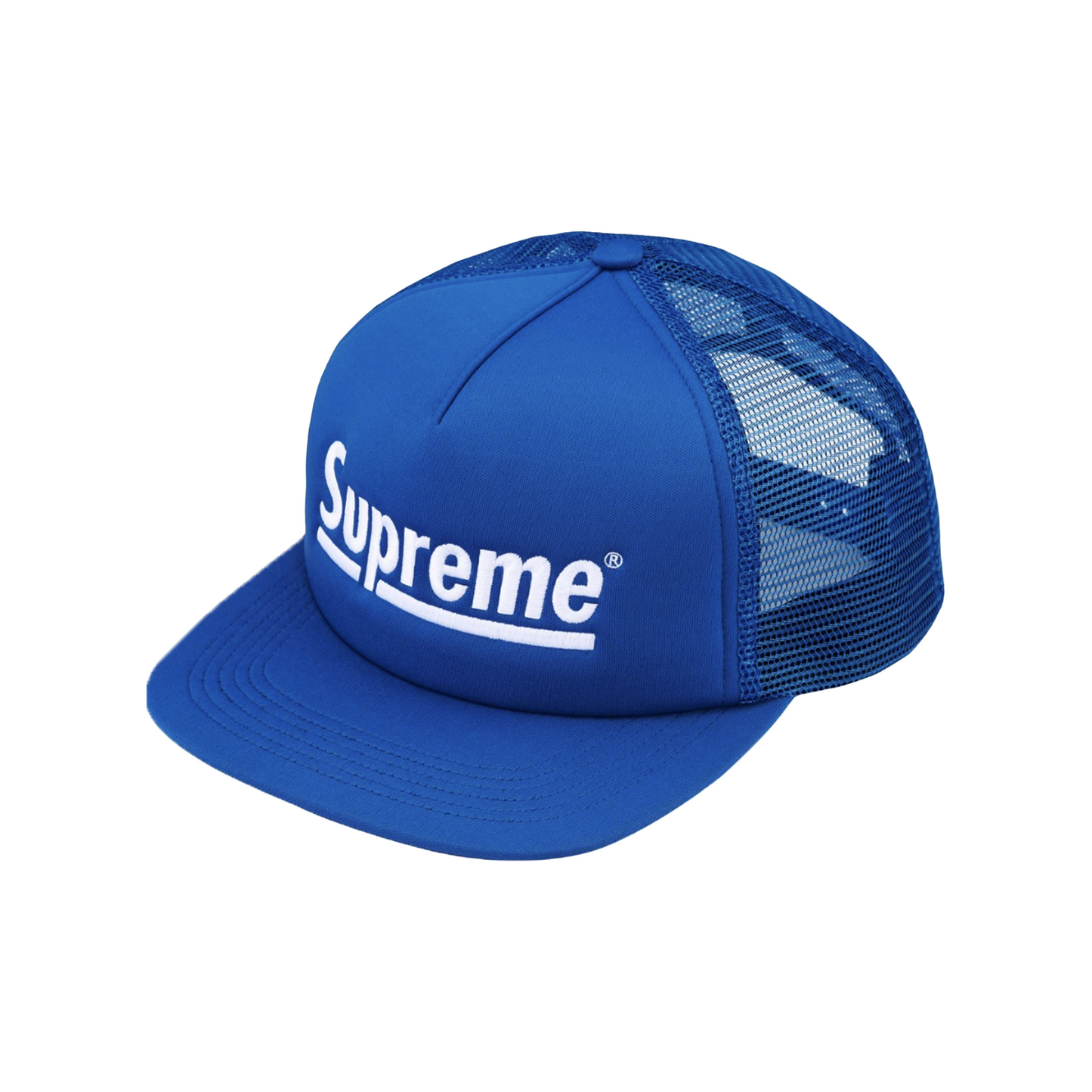 Supreme Underline Mesh Back 5-Panel Light Royal Cap (FW24)