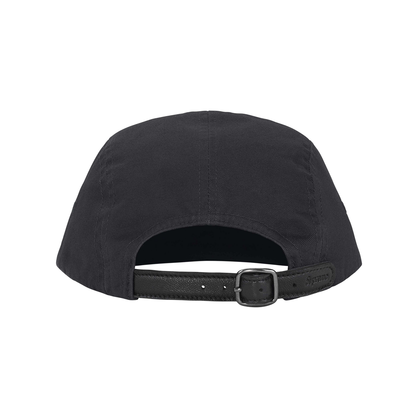 Supreme Washed Chino Twill Camp Cap Black (FW25)