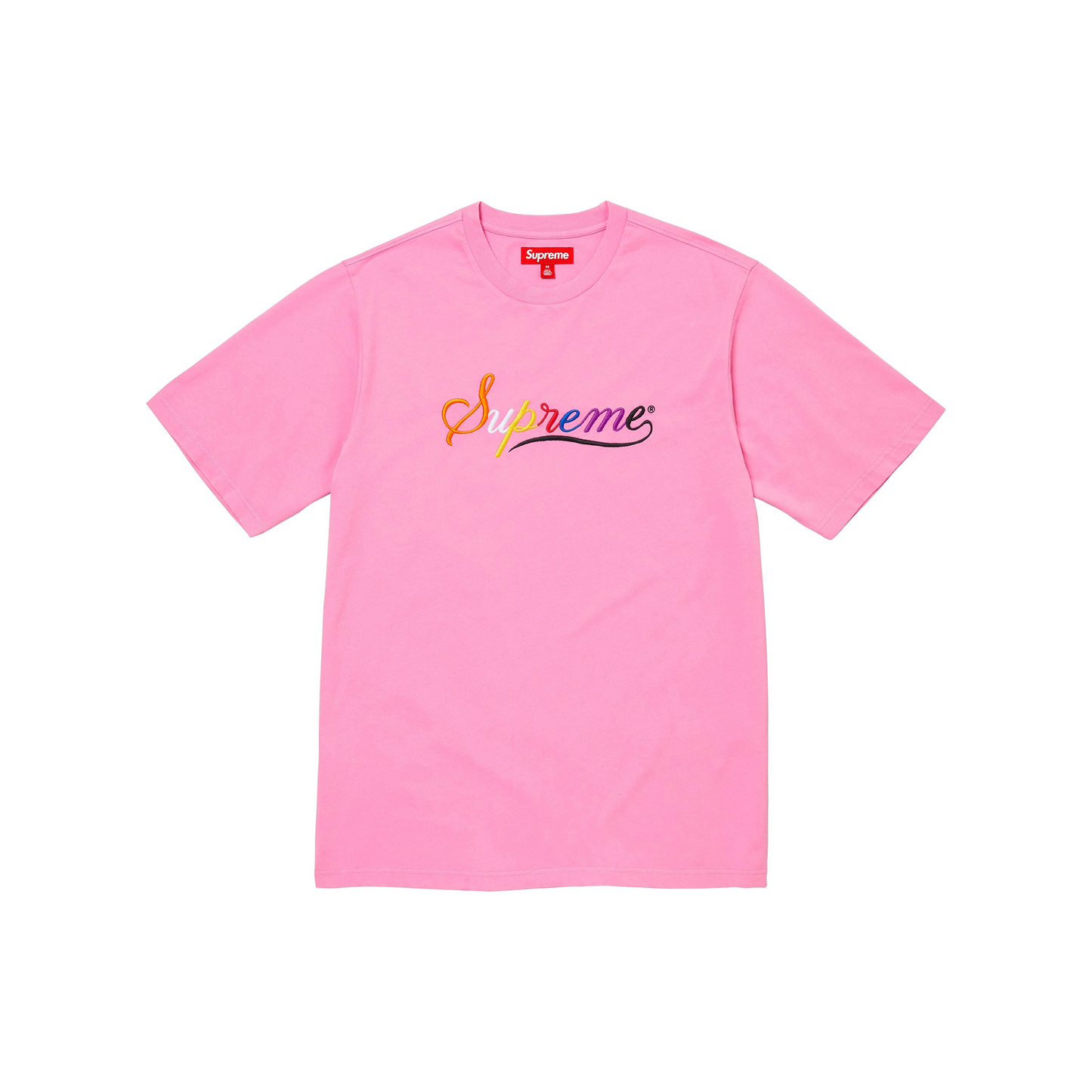 Supreme Cursive S/S Tee Pink (FW24)
