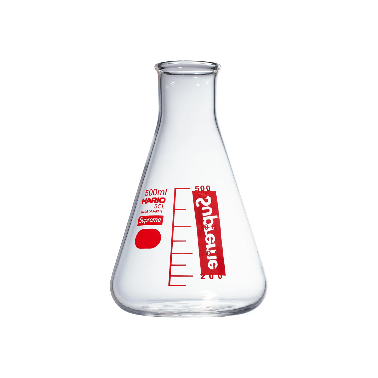 Supreme Hario Erlenmeyer Flask Clear (FW24)