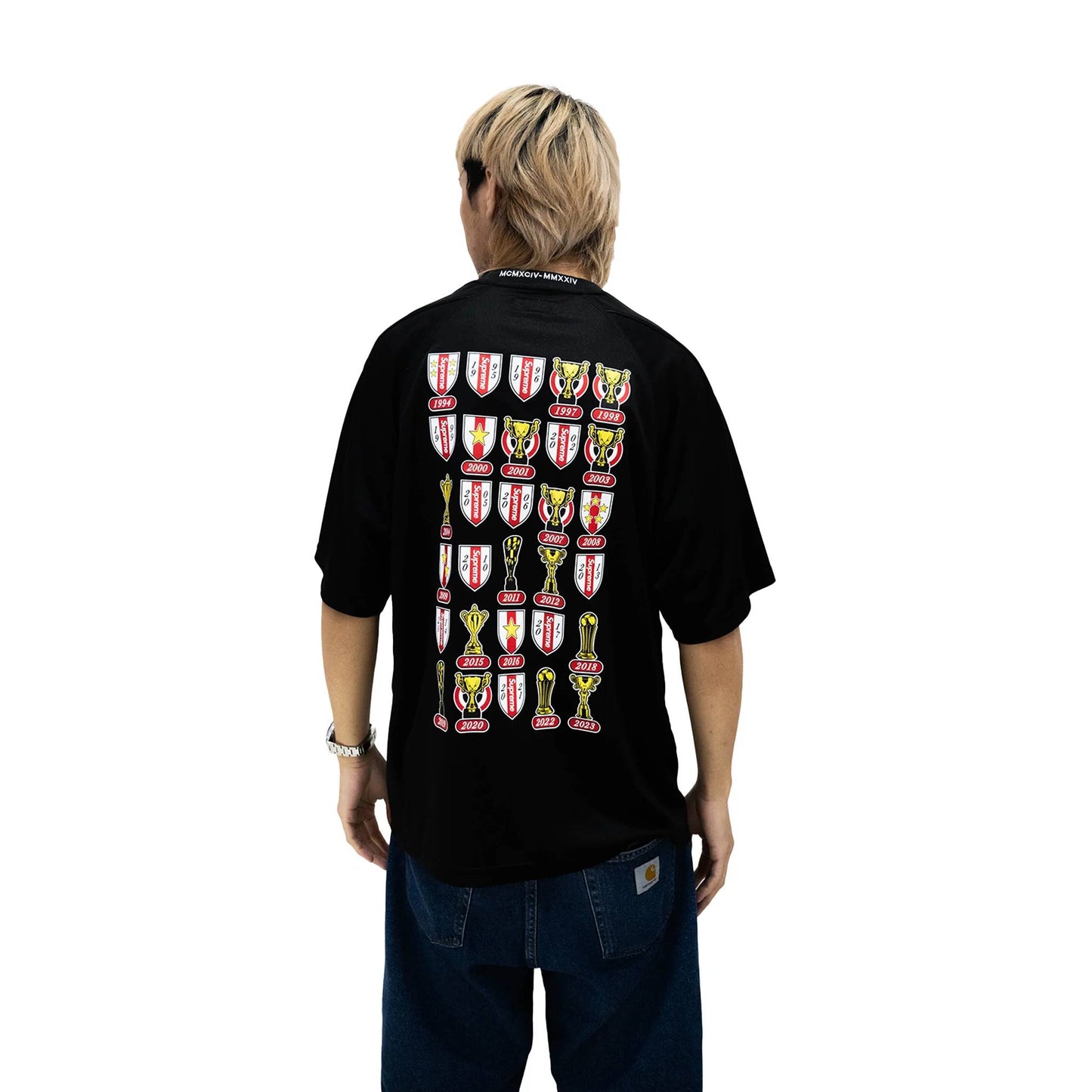 Supreme Jacquard Soccer Jersey Black (SS24)