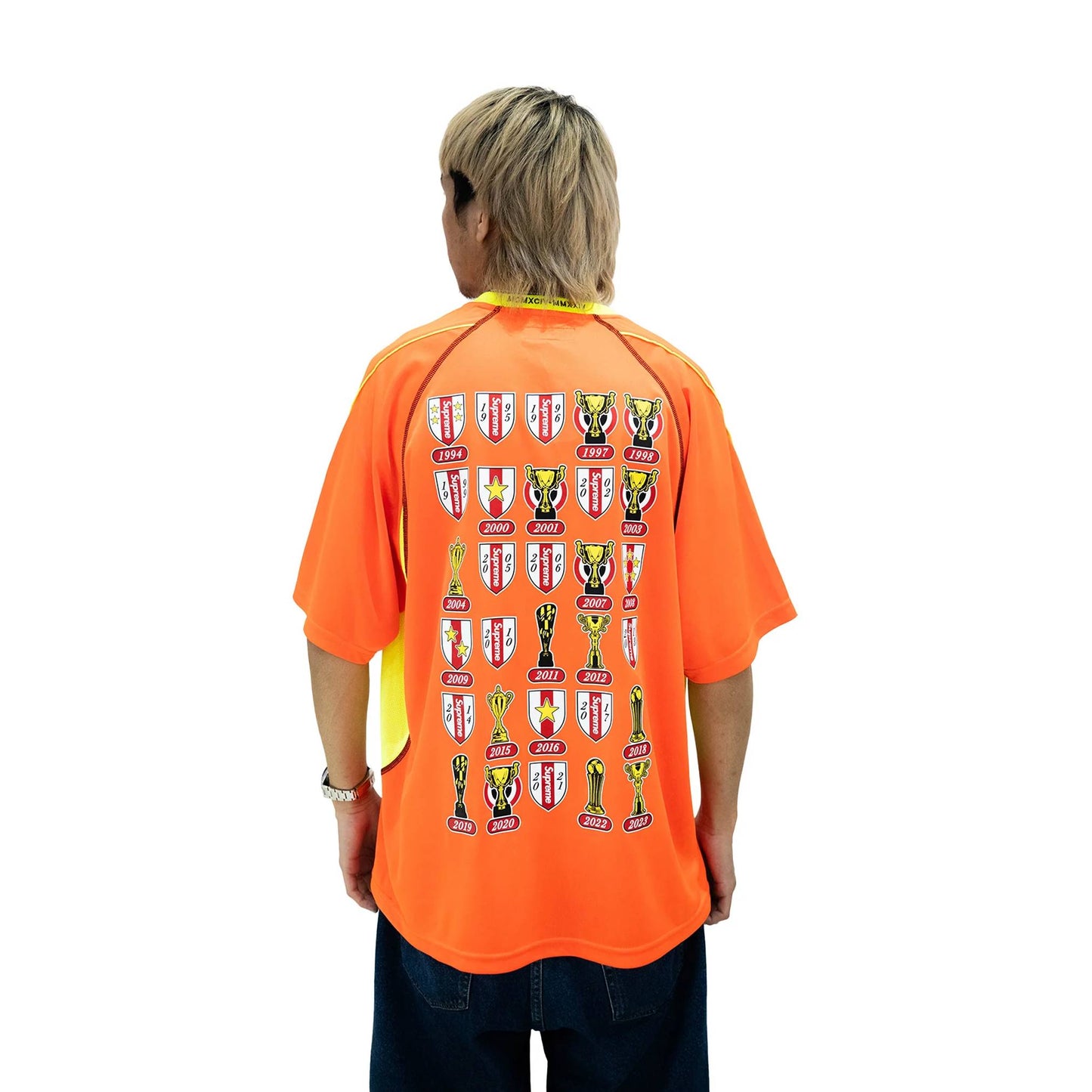 Supreme Jacquard Soccer Jersey Orange (SS24)