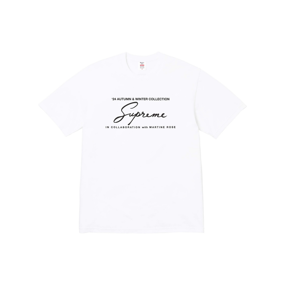Supreme Martine Rose Tee White (FW24)