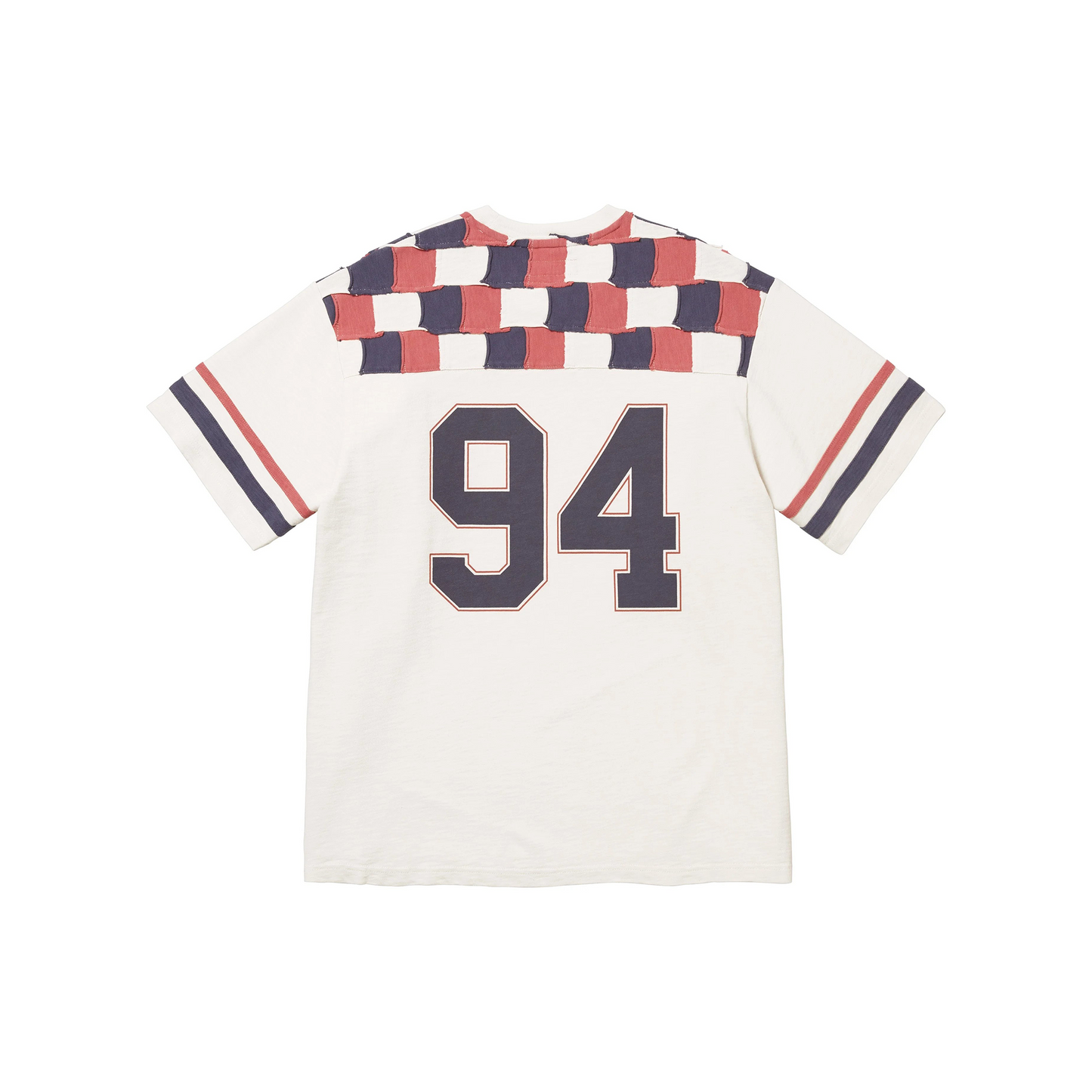 Supreme Patchwork Yoke Football Tee Stone (FW24)