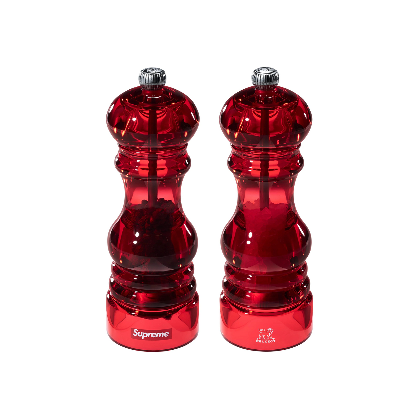 Supreme Peugeot Salt & Pepper Mill Set of 2 Red (FW24)