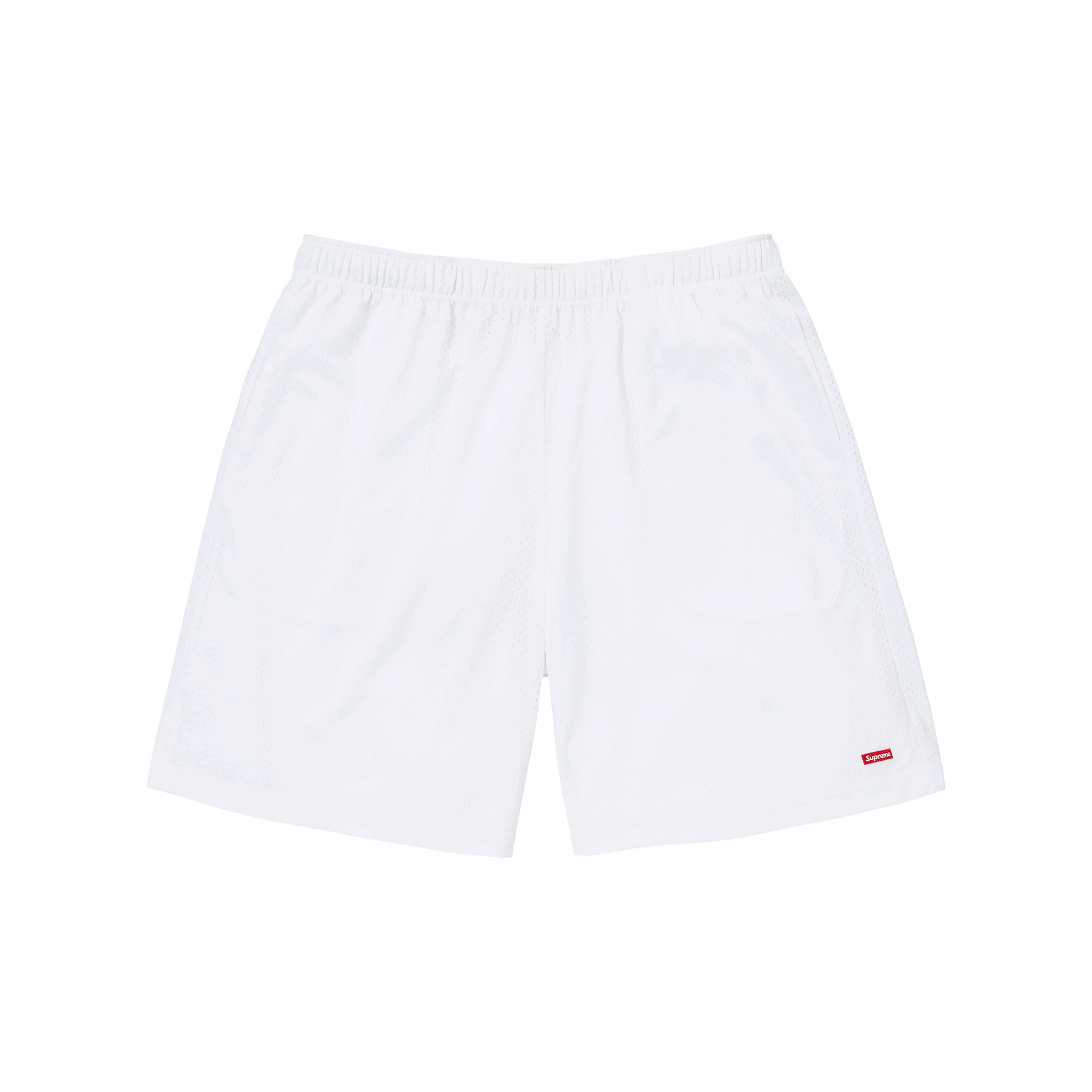 Supreme Small Box Baggy Mesh Short White (SS24) – STEALPLUG KL Supreme Small Box Baggy Mesh Short White (SS24) – STEALPLUG KL