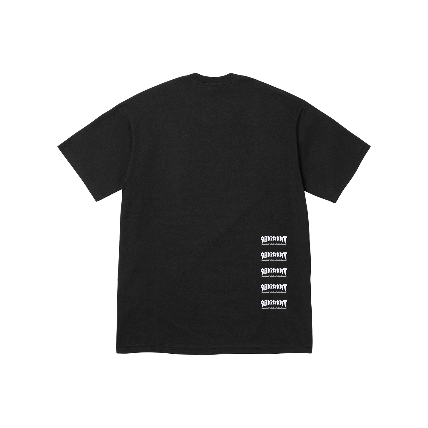 Supreme Thrasher Back Tail Tee Black (FW24)