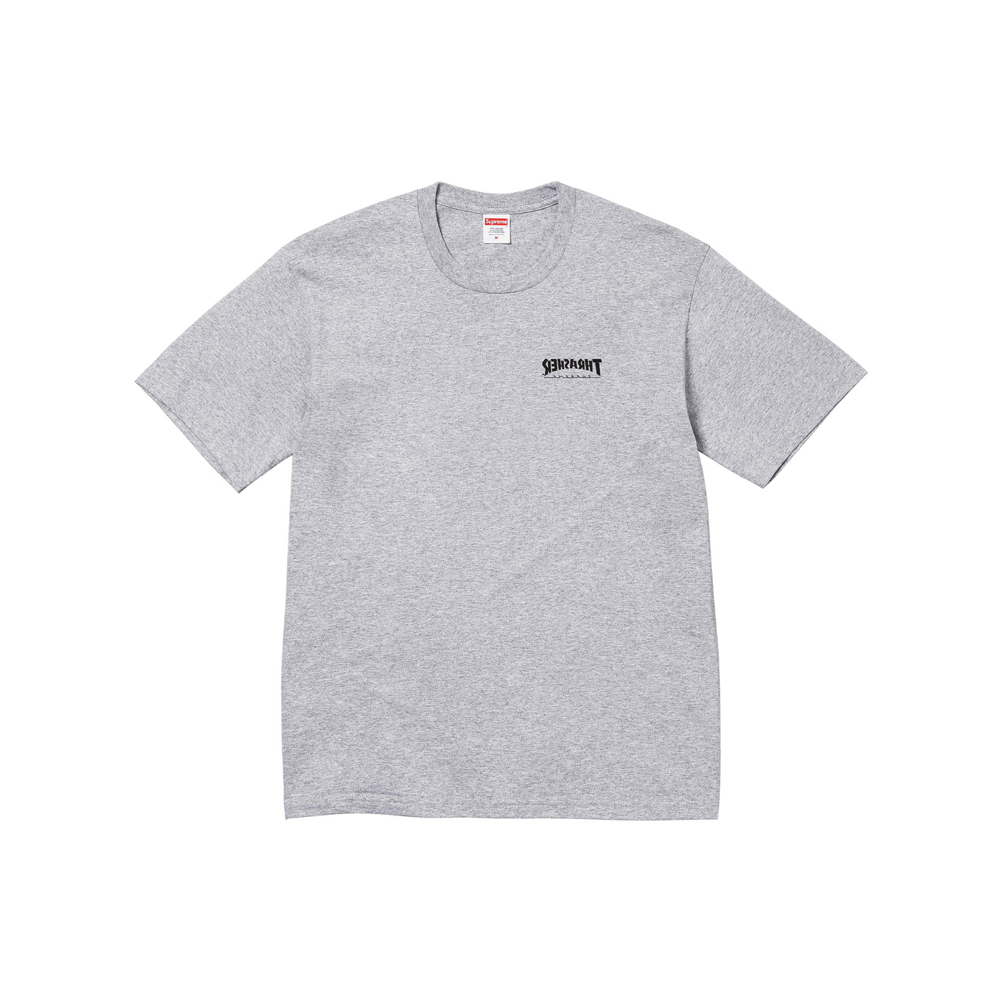 Supreme Thrasher Cross Tee Heather Grey (FW24)