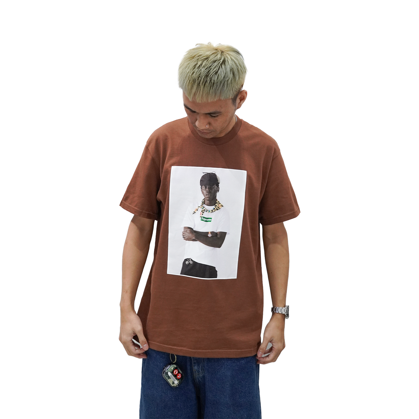 Supreme Tyler, The Creator Tee Brown (FW24)
