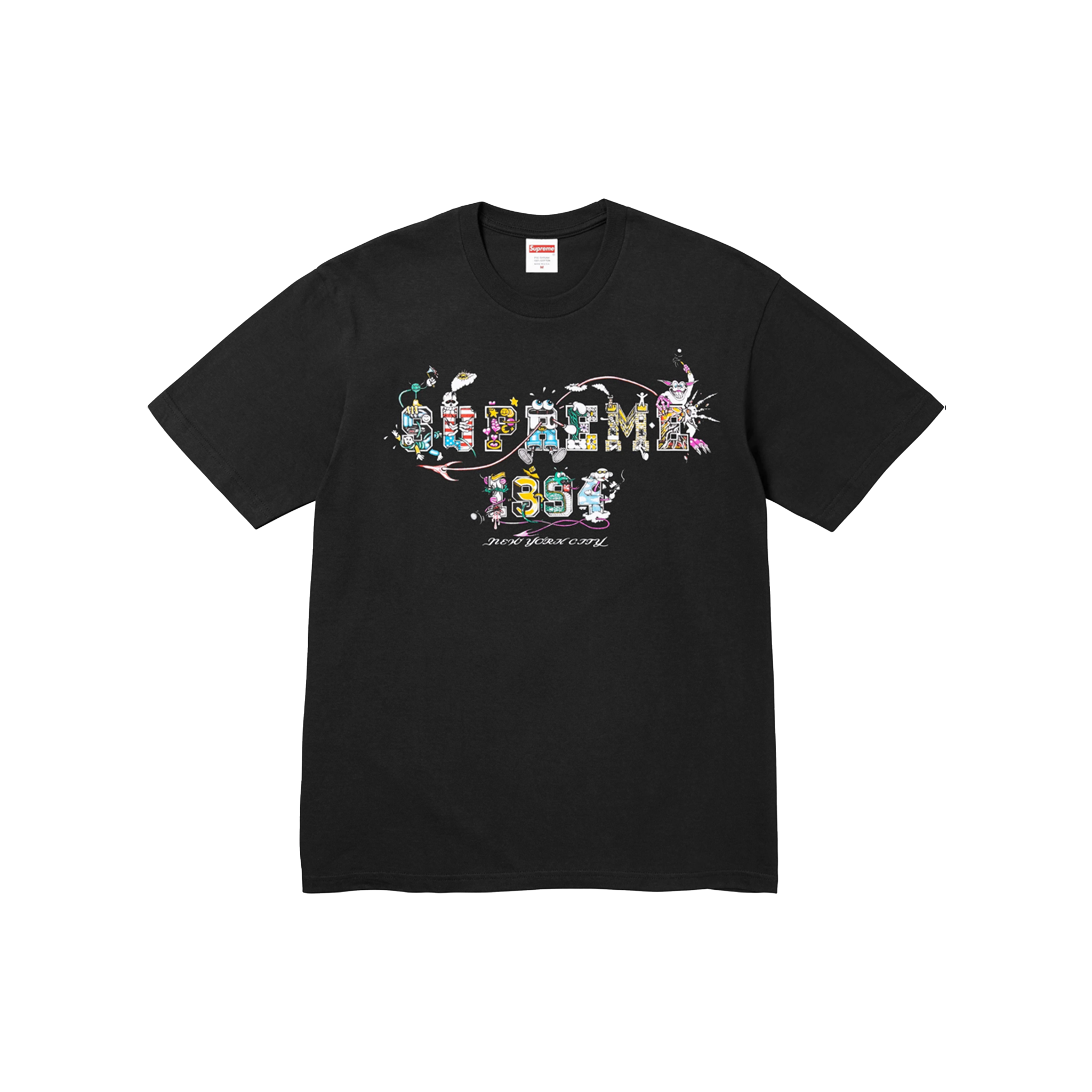 Supreme Varsity Tee Black SS24 STEALPLUG KL