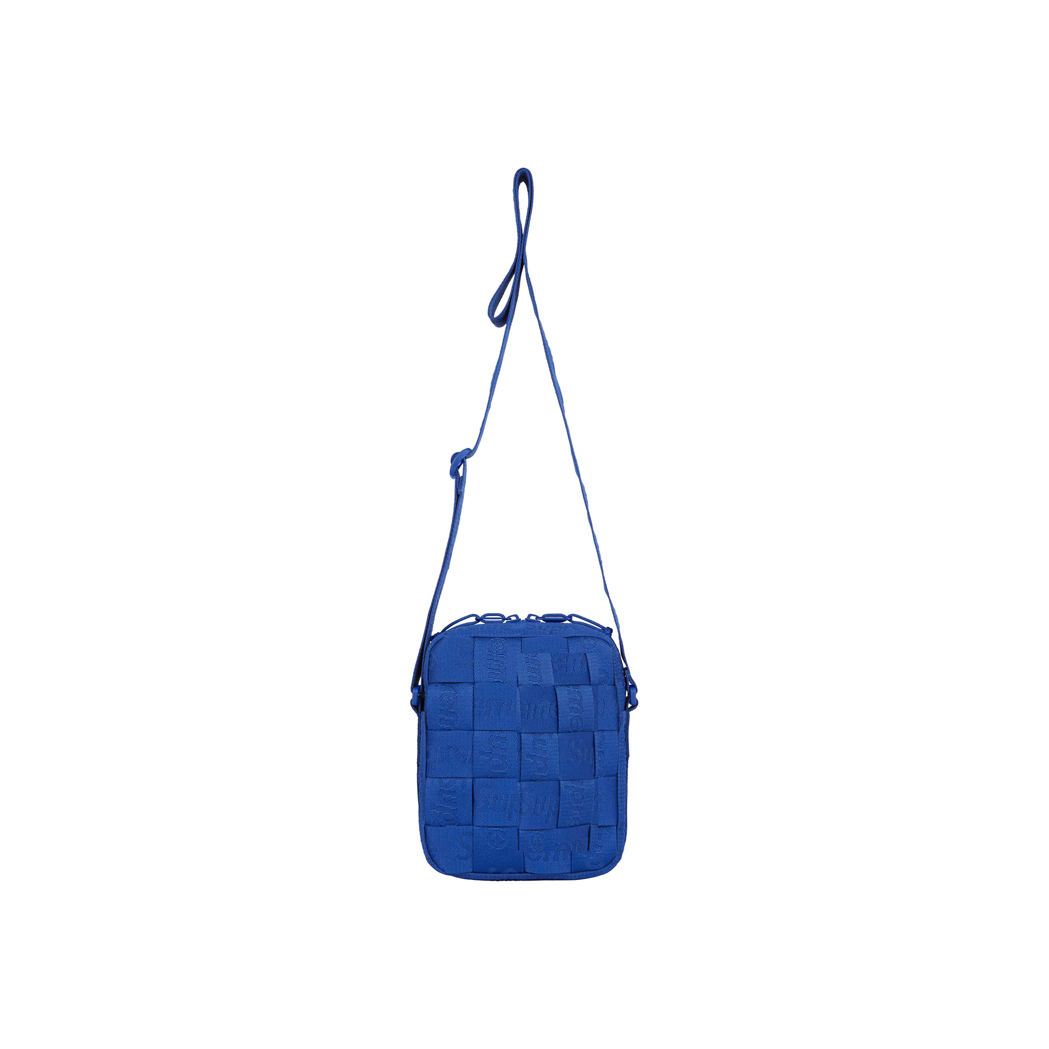 Supreme Woven Shoulder Bag Royal Blue SS24 STEALPLUG KL