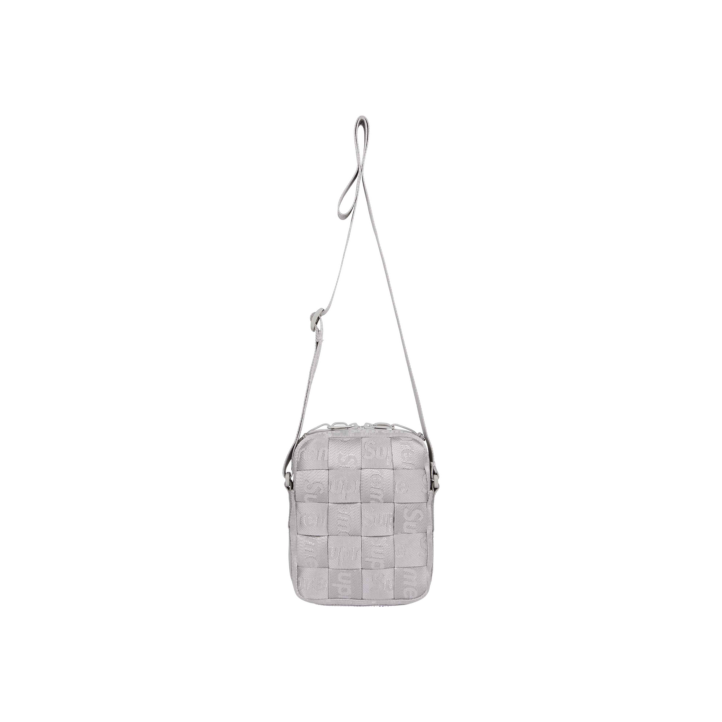 Supreme Woven Shoulder Bag Grey (SS24)