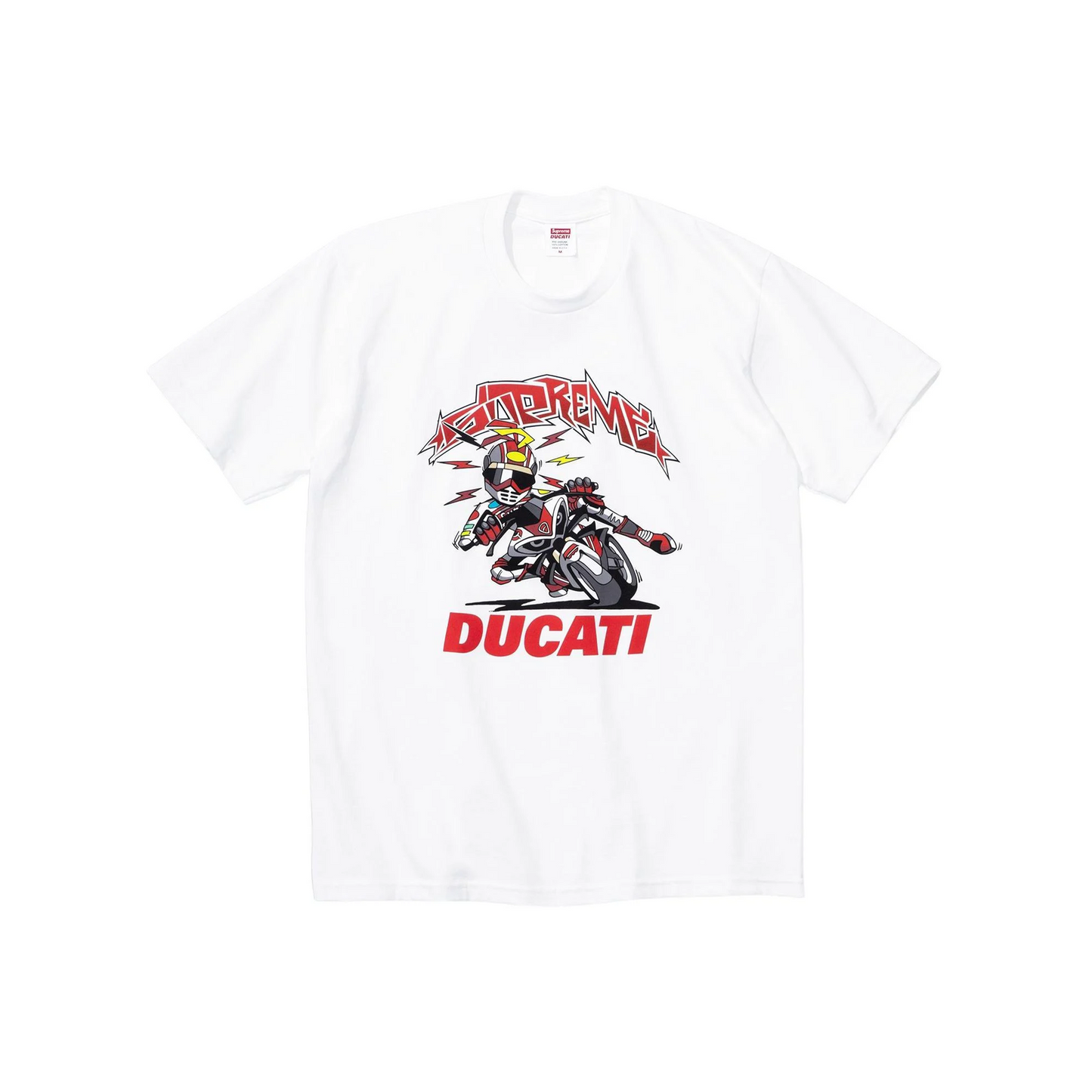 Supreme x Ducati Bike Tee White (SS24)