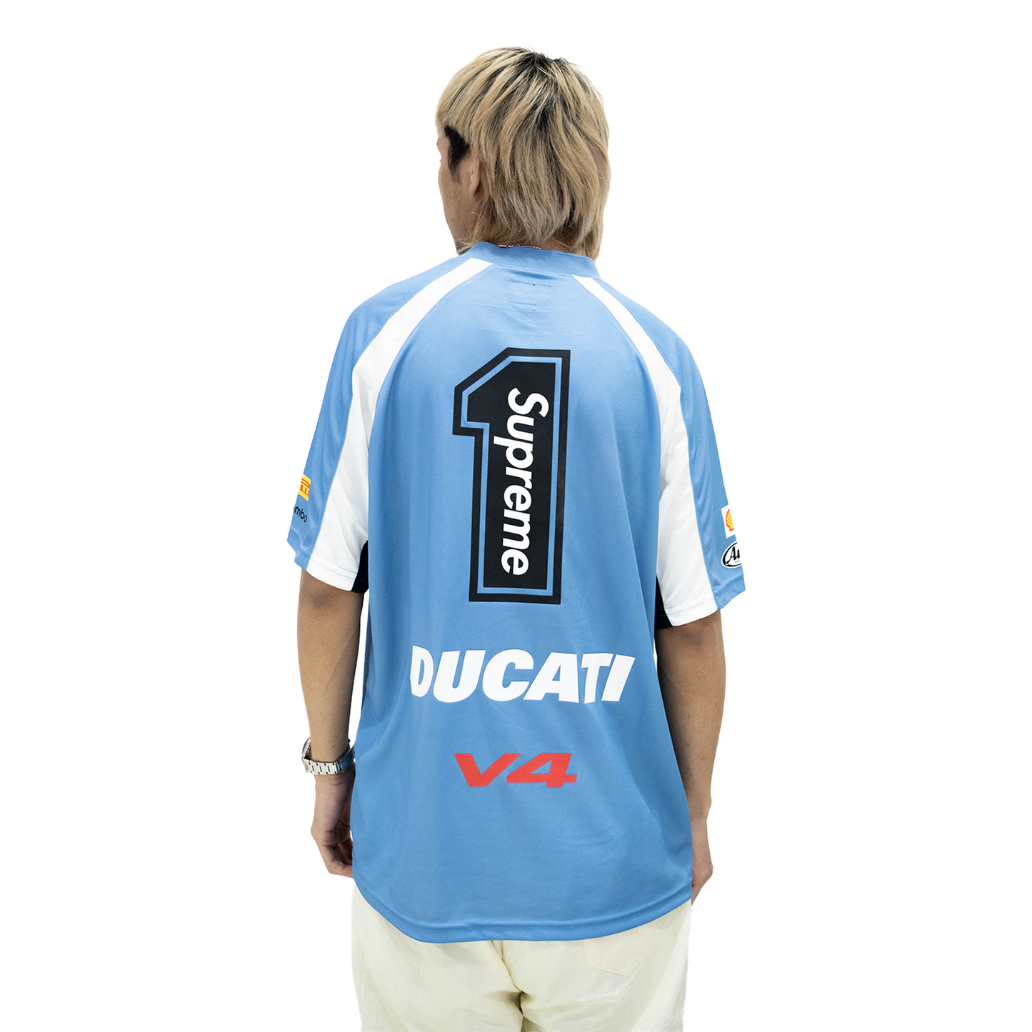 Supreme x Ducati Soccer Jersey Blue (SS24)