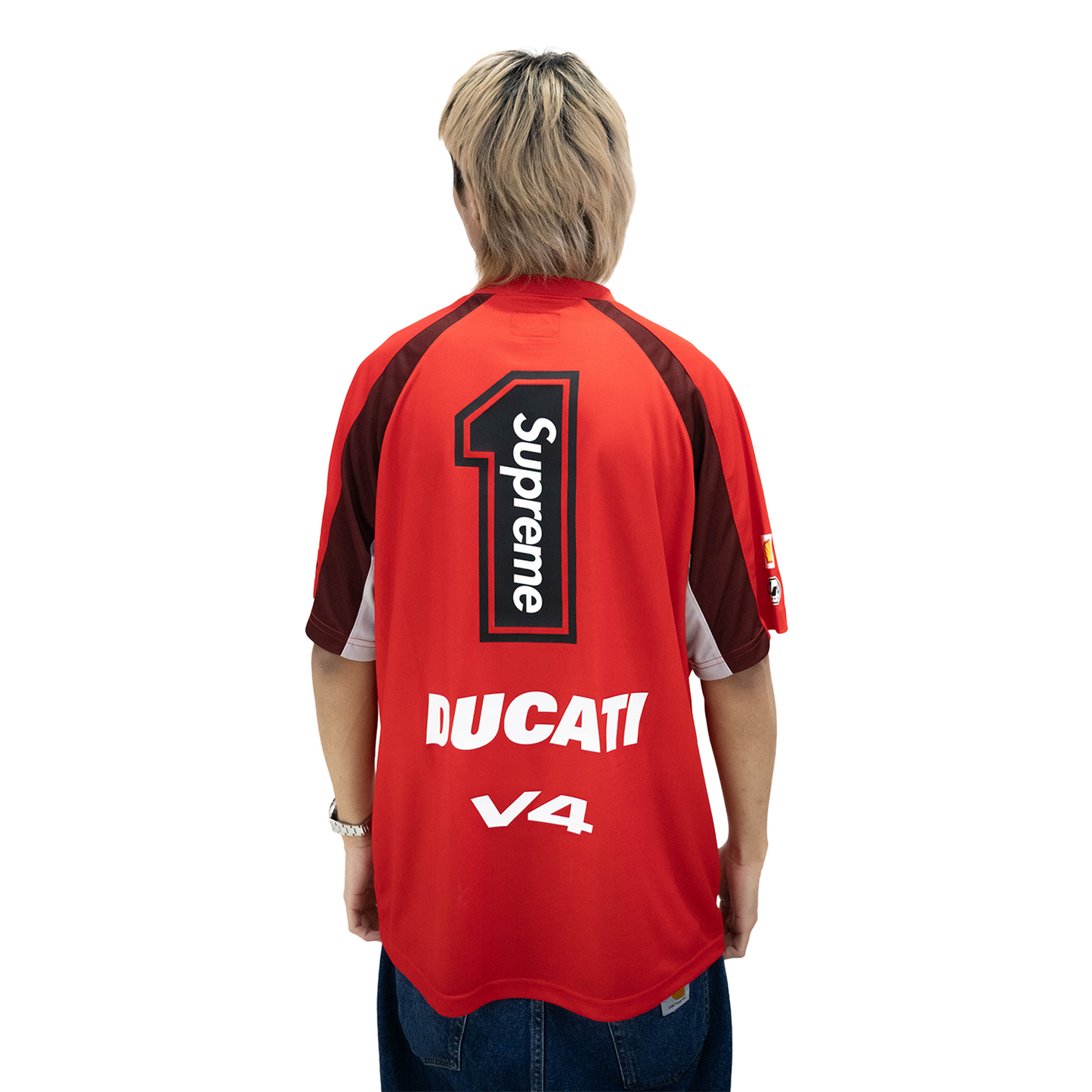 Supreme x Ducati Soccer Jersey Red (SS24)