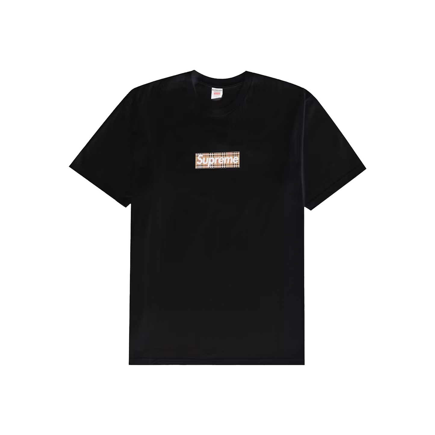 Supreme x BURBERRY Box Logo Tee Black (SS22)