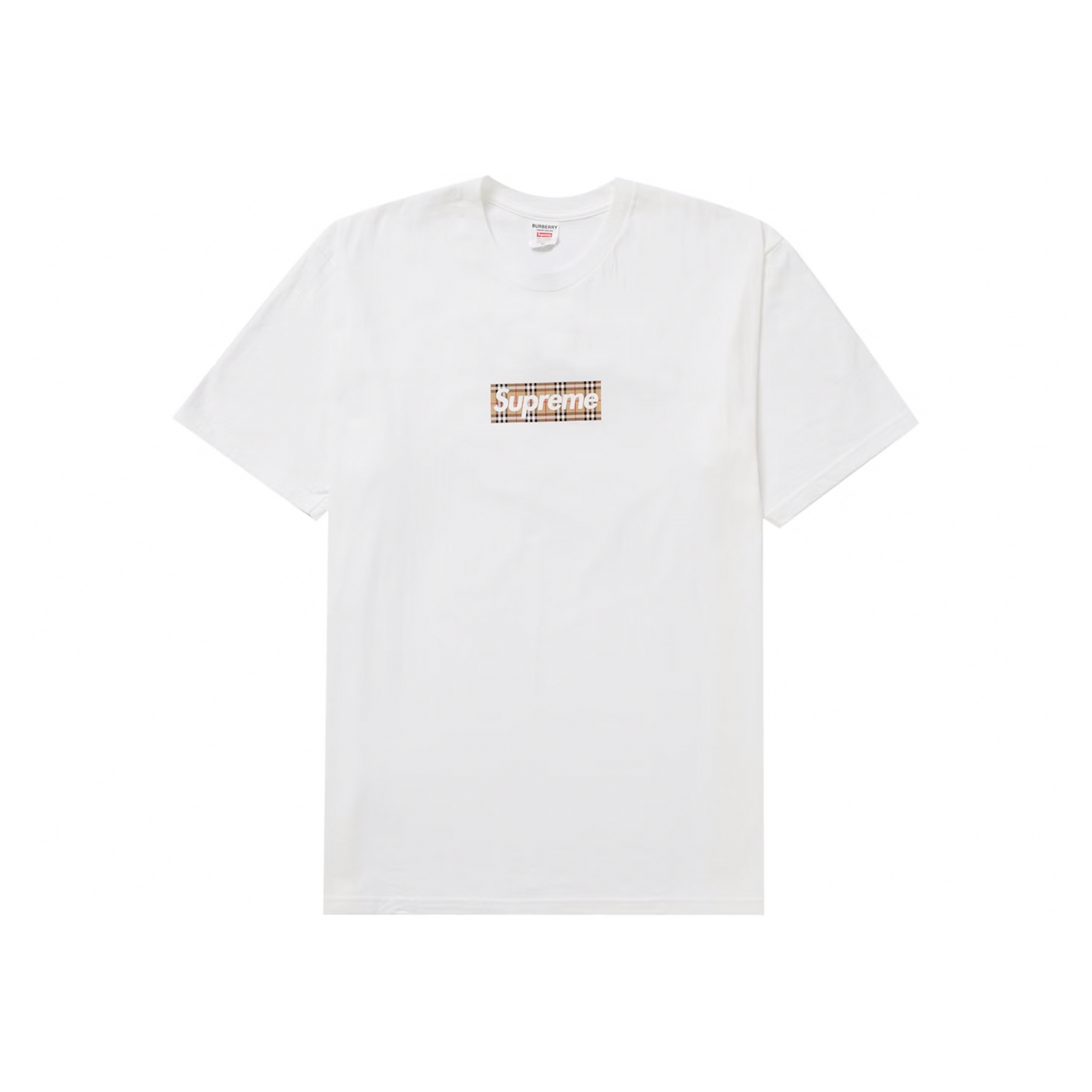 Supreme x BURBERRY Box Logo Tee White (SS22)
