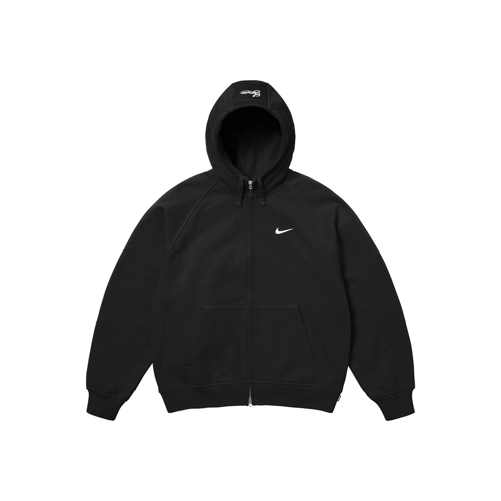 Supreme x Nike Zip Up Hoodie Black (SS25)