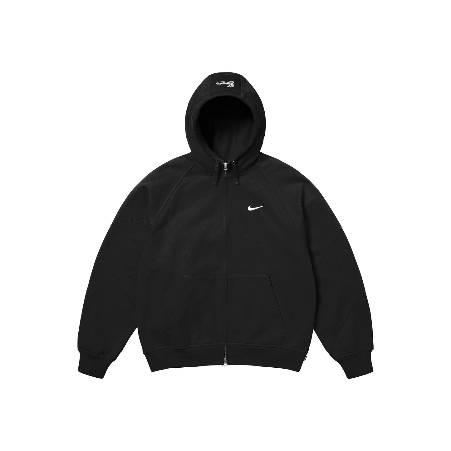 Supreme x Nike Zip Up Hoodie Black (SS25)