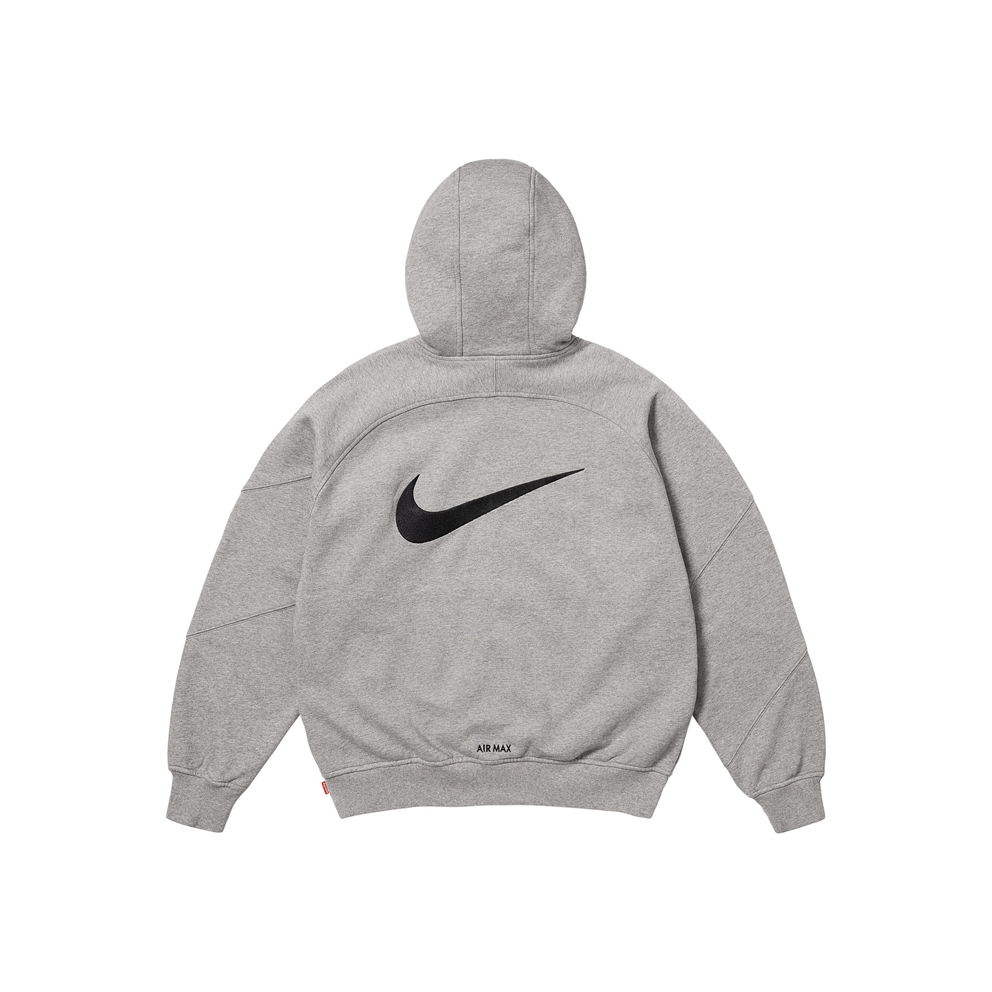 Supreme x Nike Zip Up Hoodie Heather Grey (SS25)