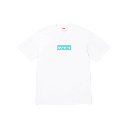 Supreme x TIFFANY & CO. Box Logo Tee White (FW21)